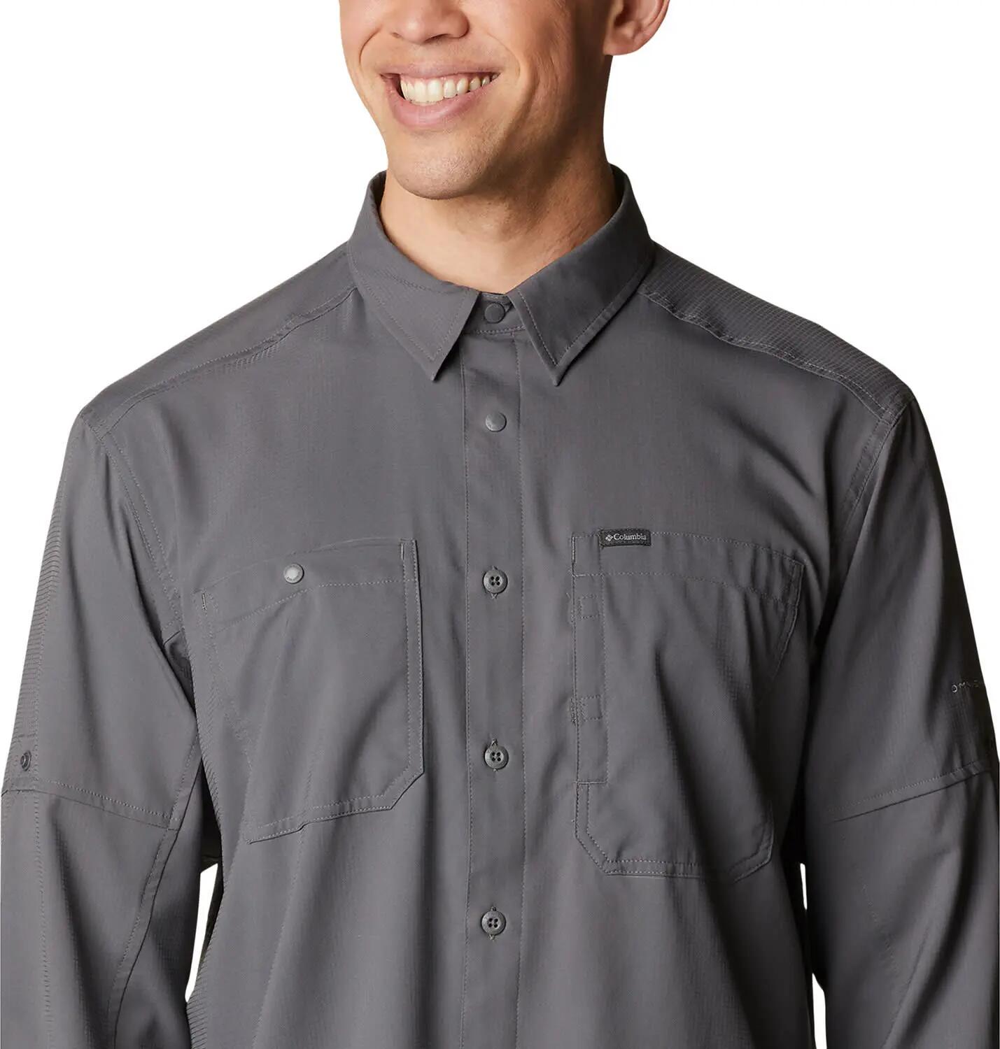 T-shirt sport homme Silver Ridge UtilityLite LS - gris 4/7