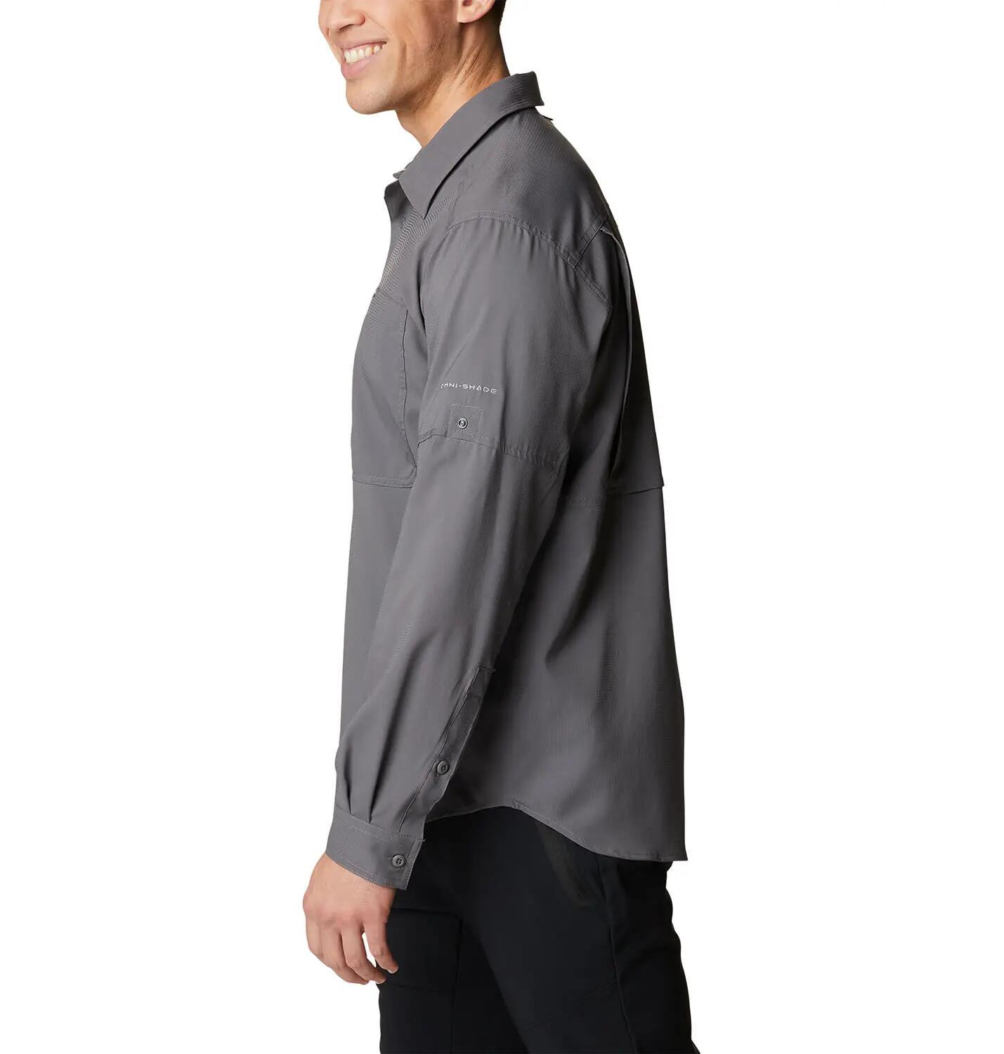 T-shirt sport homme Silver Ridge UtilityLite LS - gris 3/7