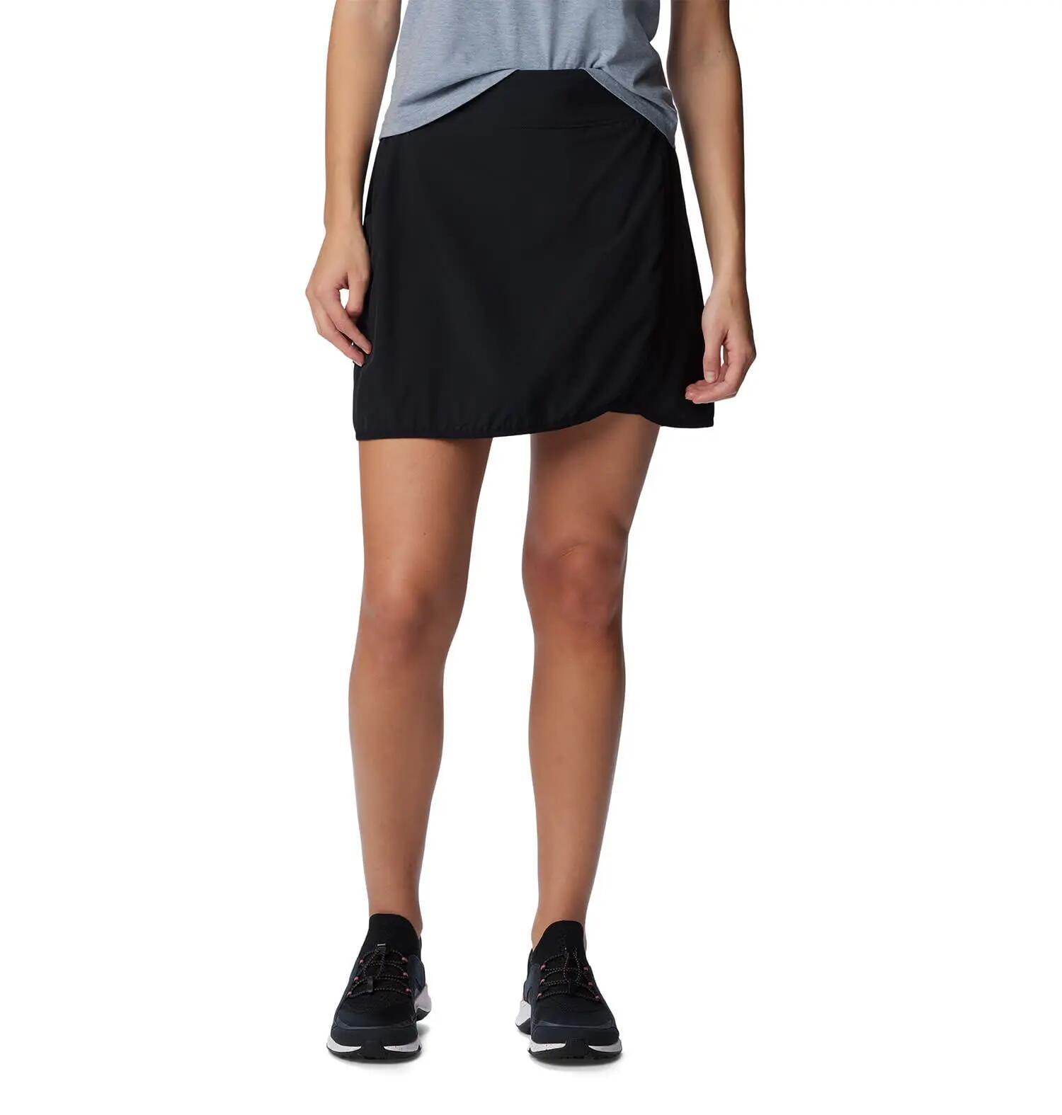 Pantaloncini sport donna Hike Skort - nero 4/6