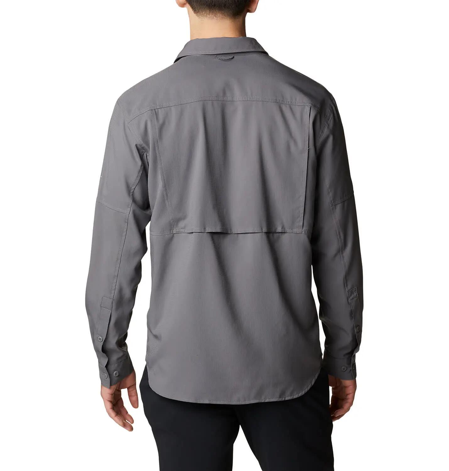T-shirt sport homme Silver Ridge UtilityLite LS - gris 2/7