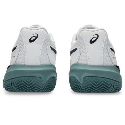 Chaussures de padel et tennis enfant Gel-Resolution X Clay GS - blanc