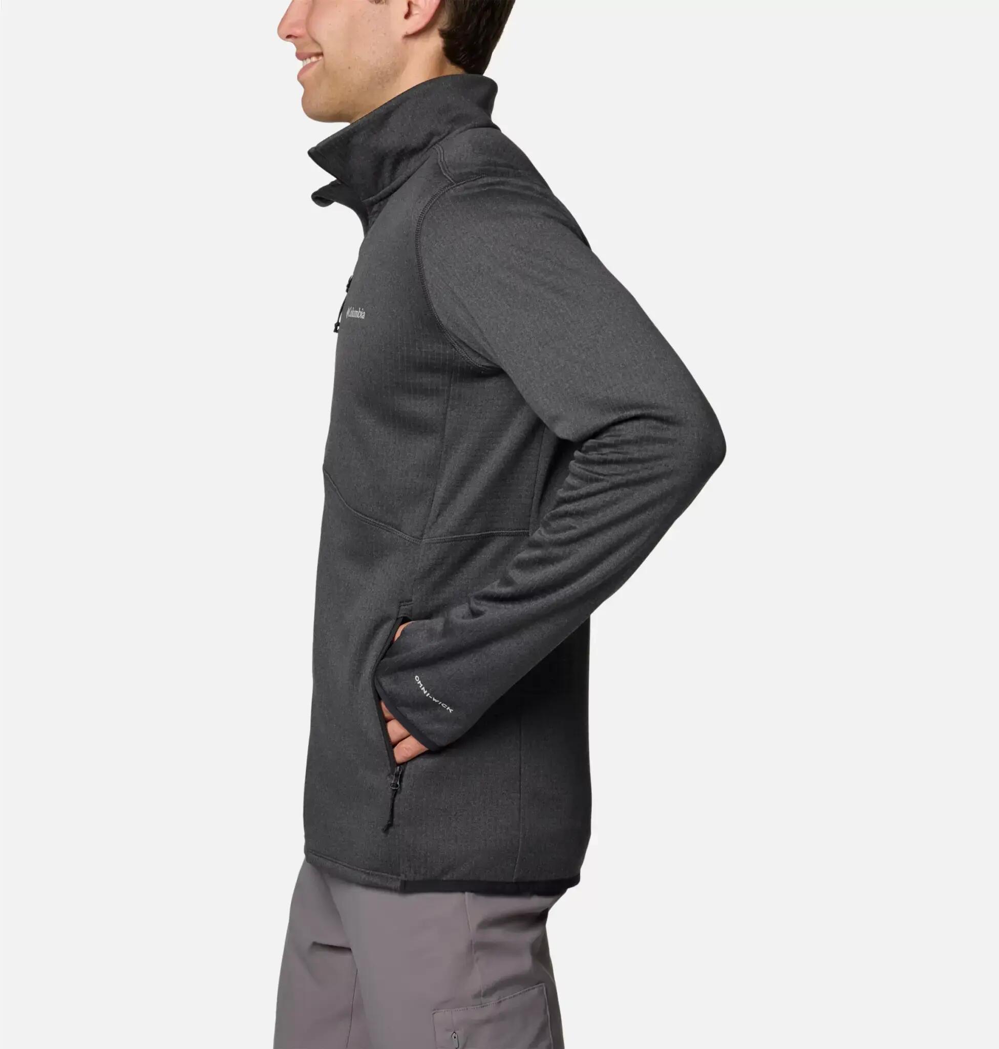 Forro polar montaña hombre Park View Fleece - negro 2/7