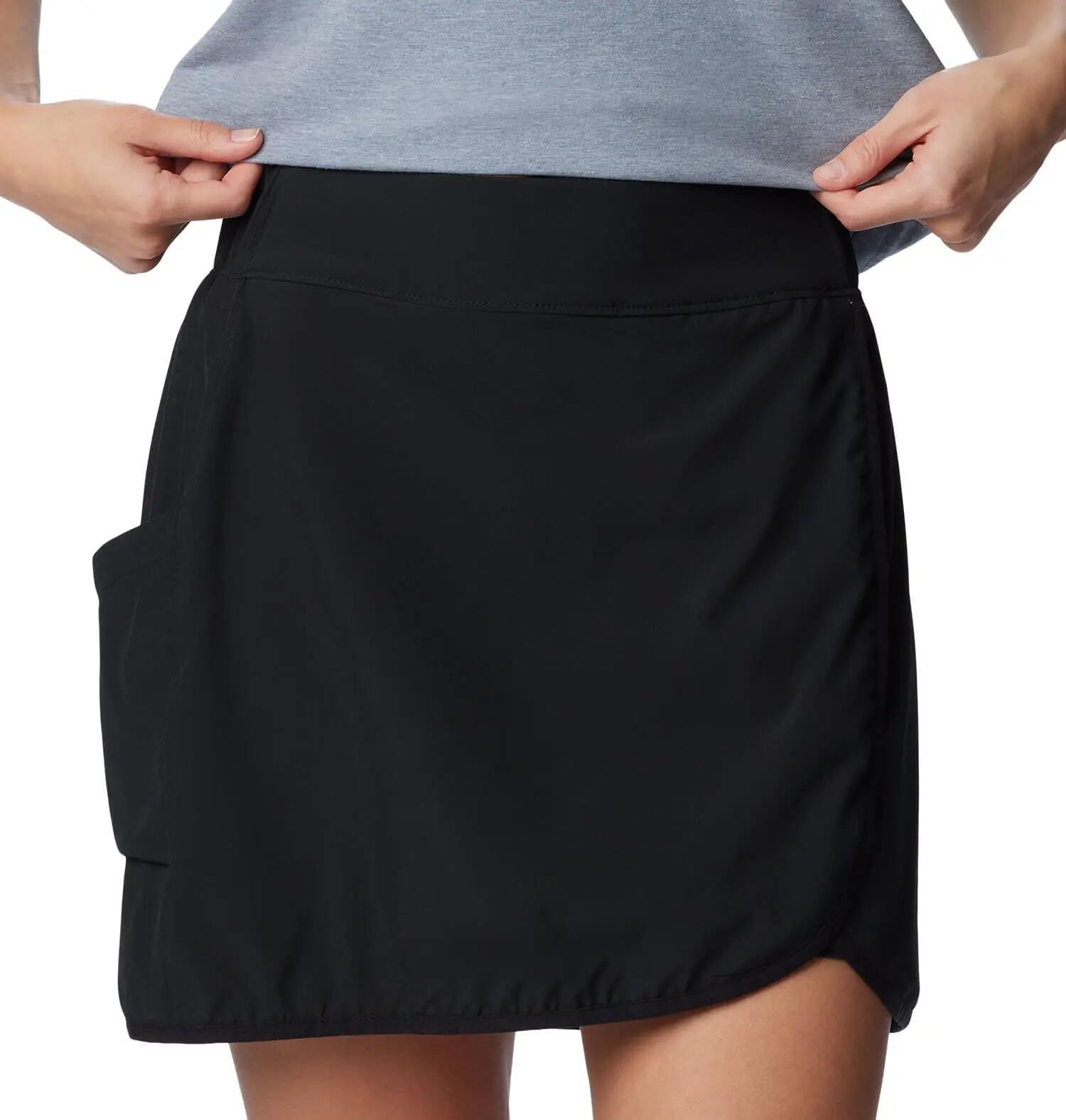 Pantaloncini sport donna Hike Skort - nero 2/6