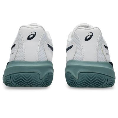 Scarpe da padel e tennis bambini Gel-Resolution X Clay GS - bianco