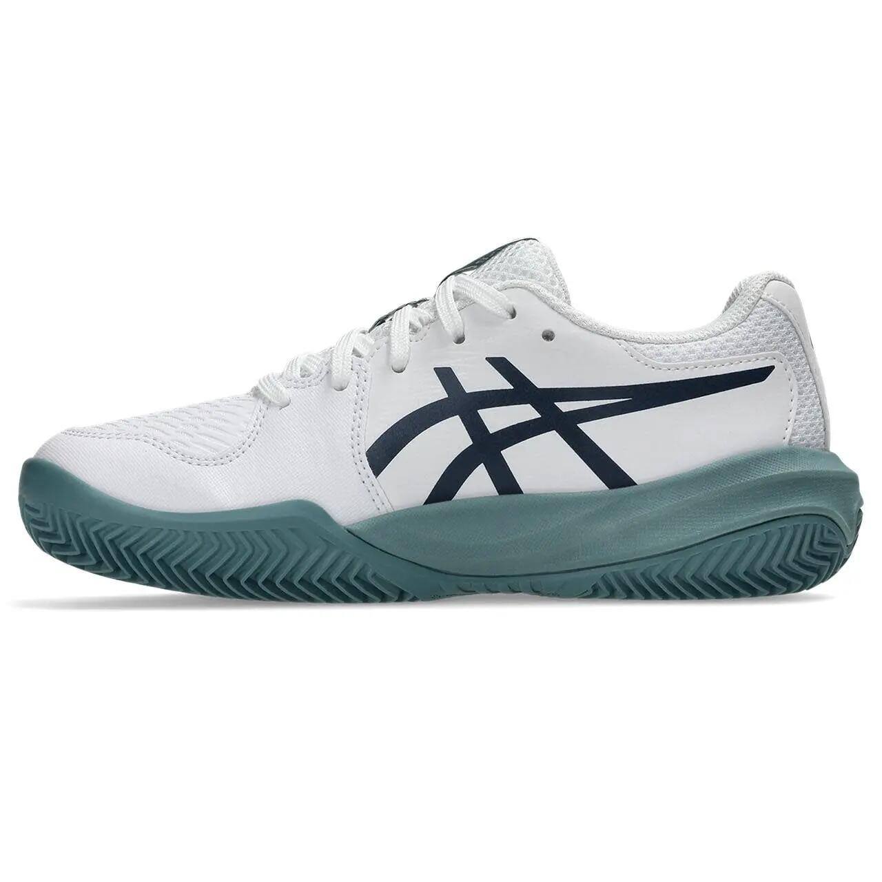 Zapatillas de pádel y tenis niños Gel-Resolution X Clay GS - blanco 6/7