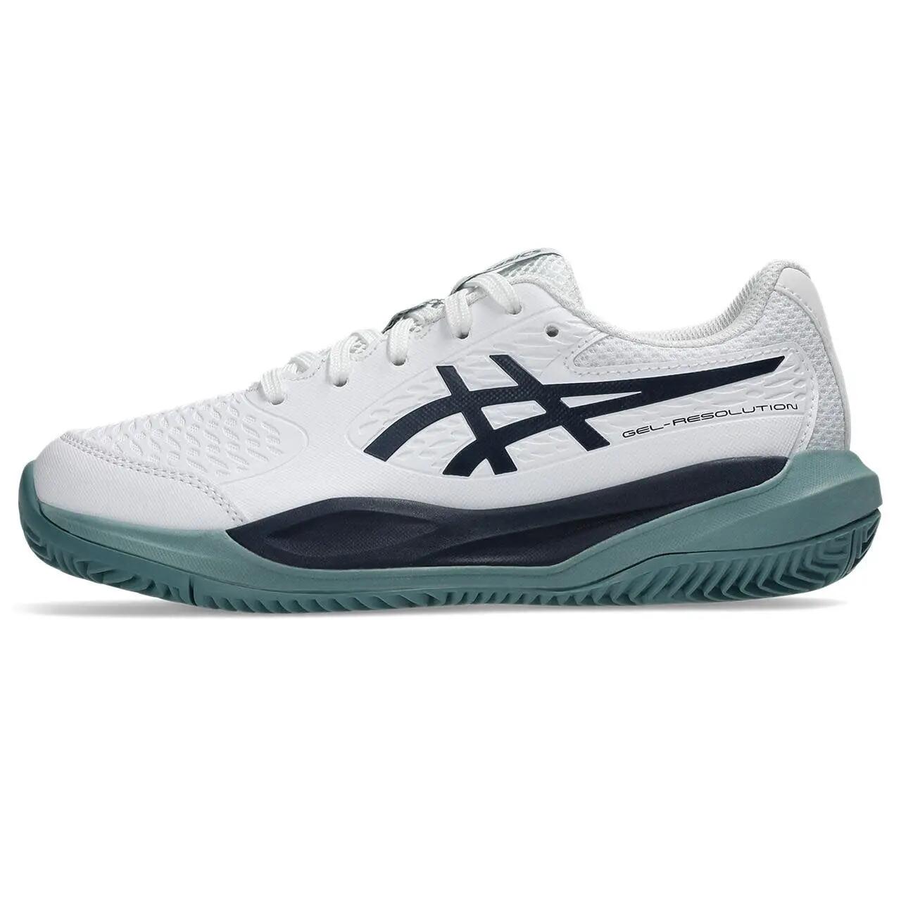 Zapatillas de pádel y tenis niños Gel-Resolution X Clay GS - blanco 3/7
