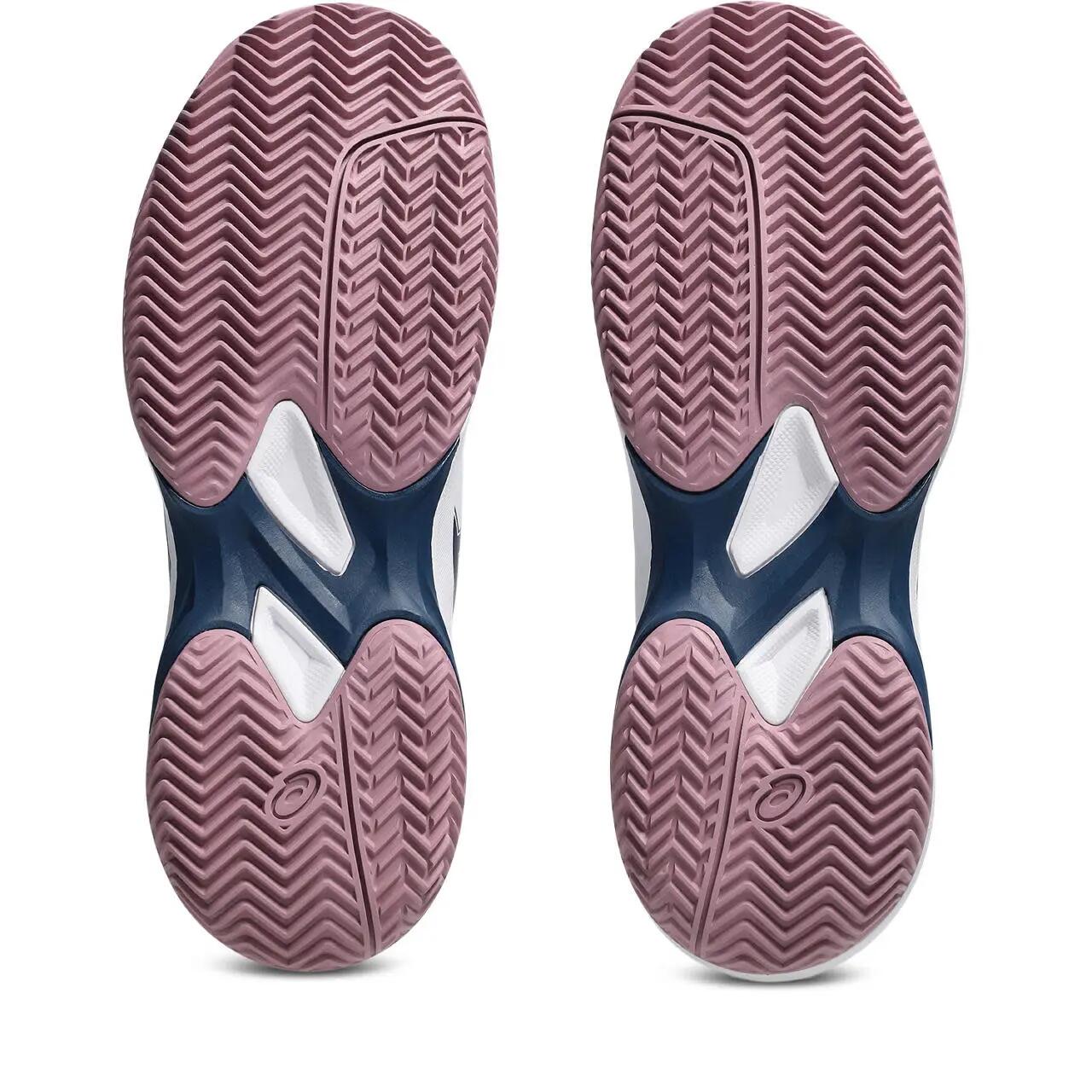 Padel- en tennisschoenen Kinderen Gel-Game 9 GS Clay/OC - wit 4/7