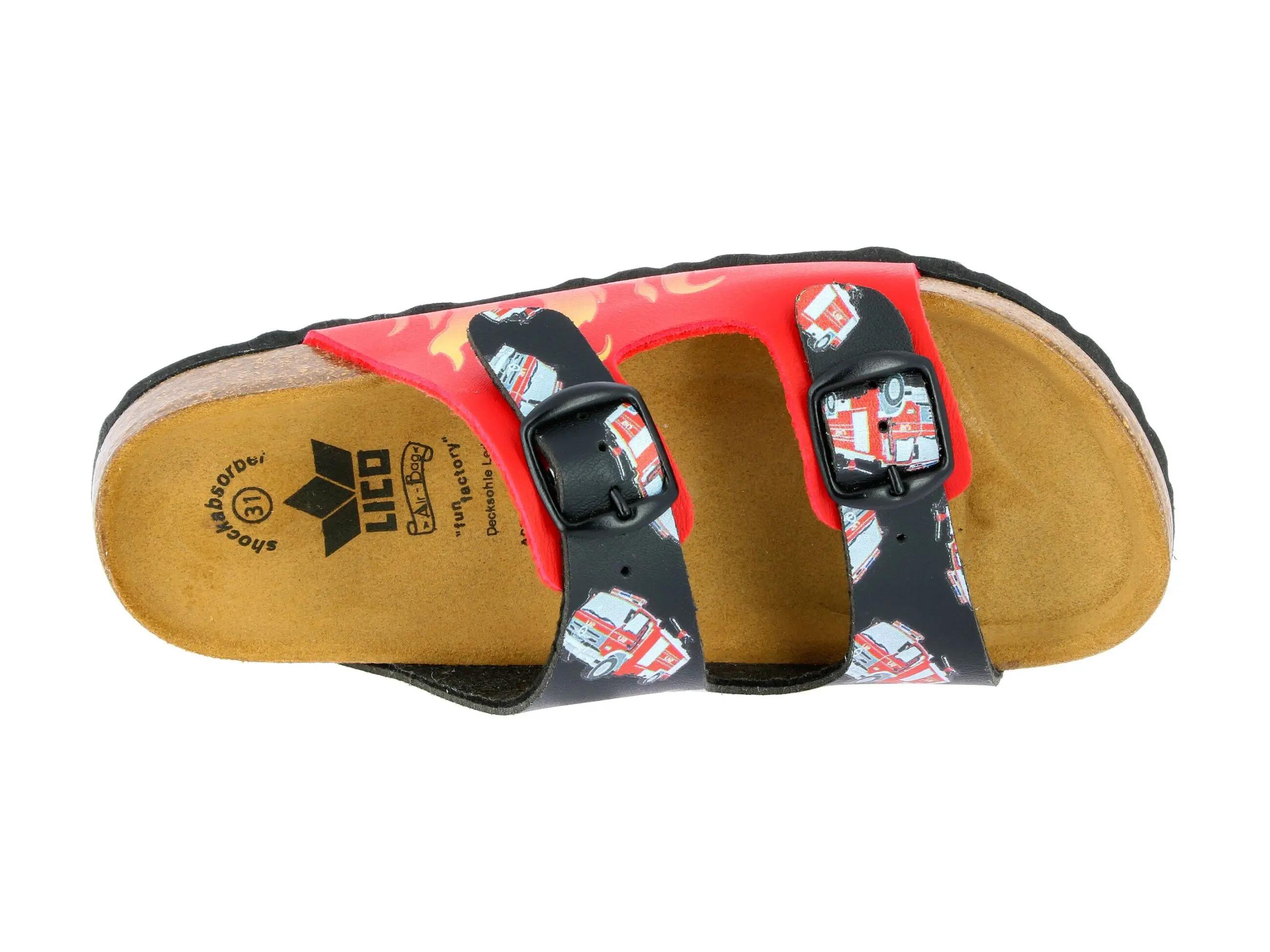 LICO Bioline Emergency mule enfant avec semelle de propreté en cuir 5/6