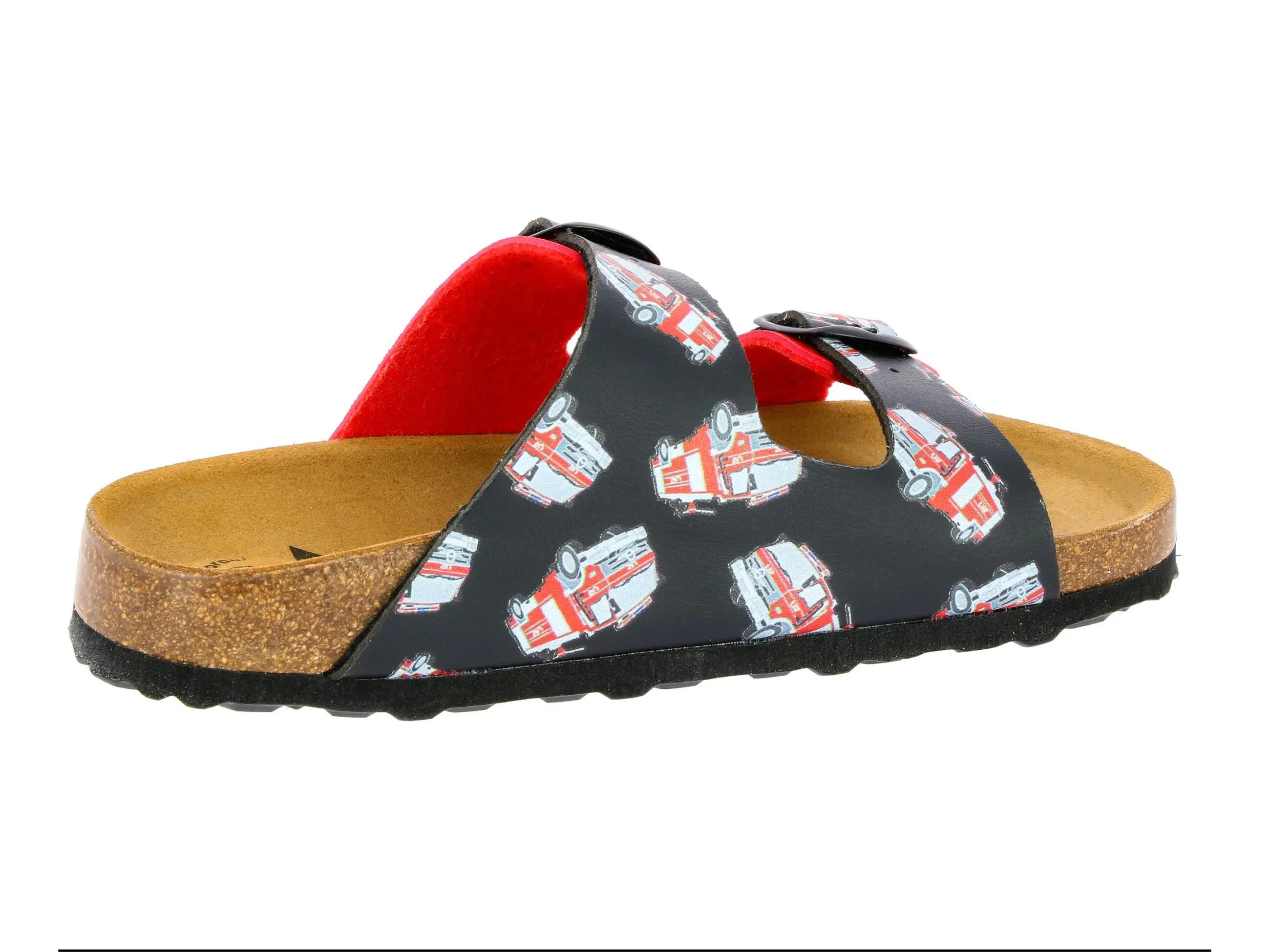 LICO Bioline Emergency mule enfant avec semelle de propreté en cuir 4/6