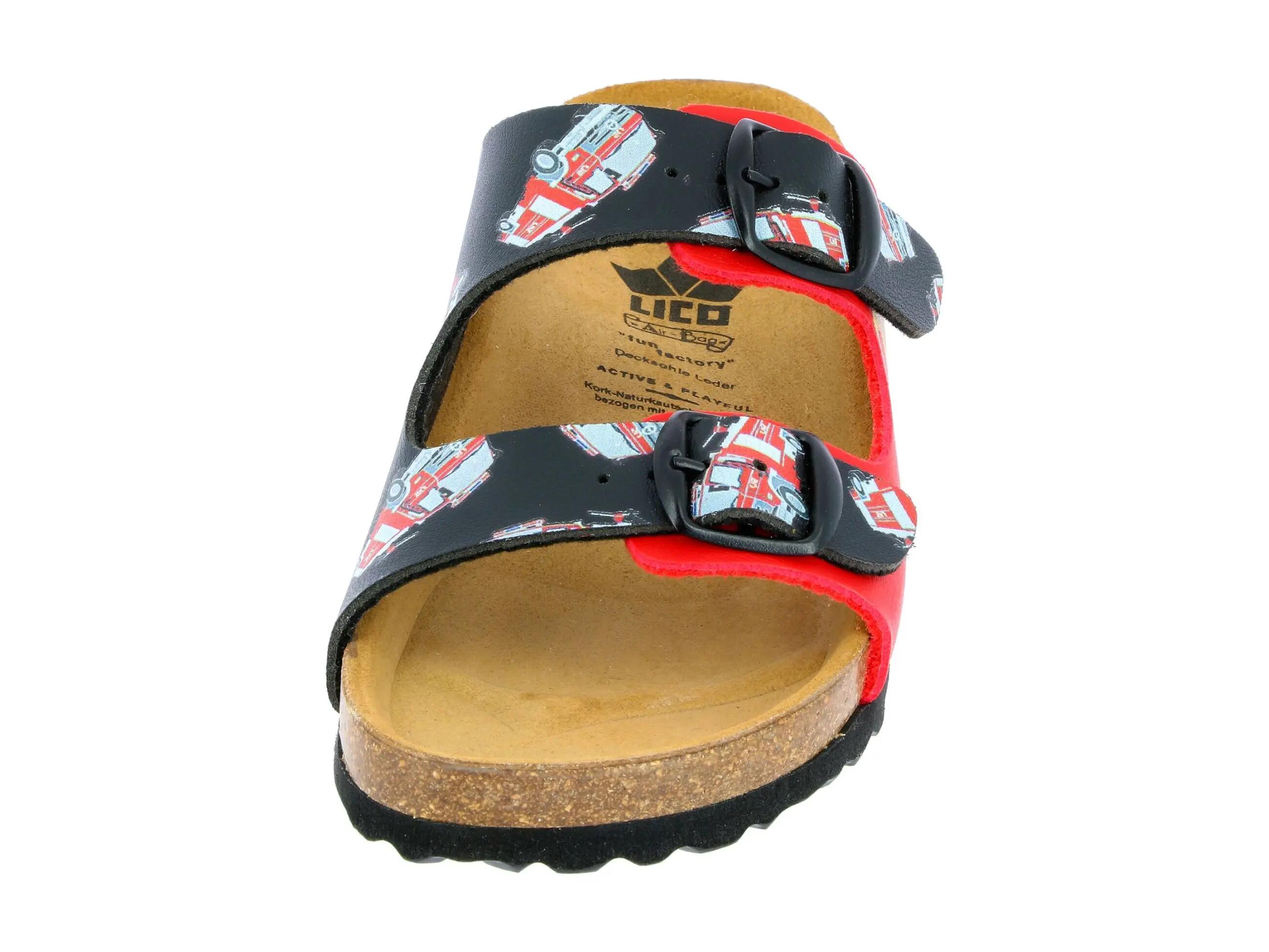LICO Bioline Emergency mule enfant avec semelle de propreté en cuir 3/6