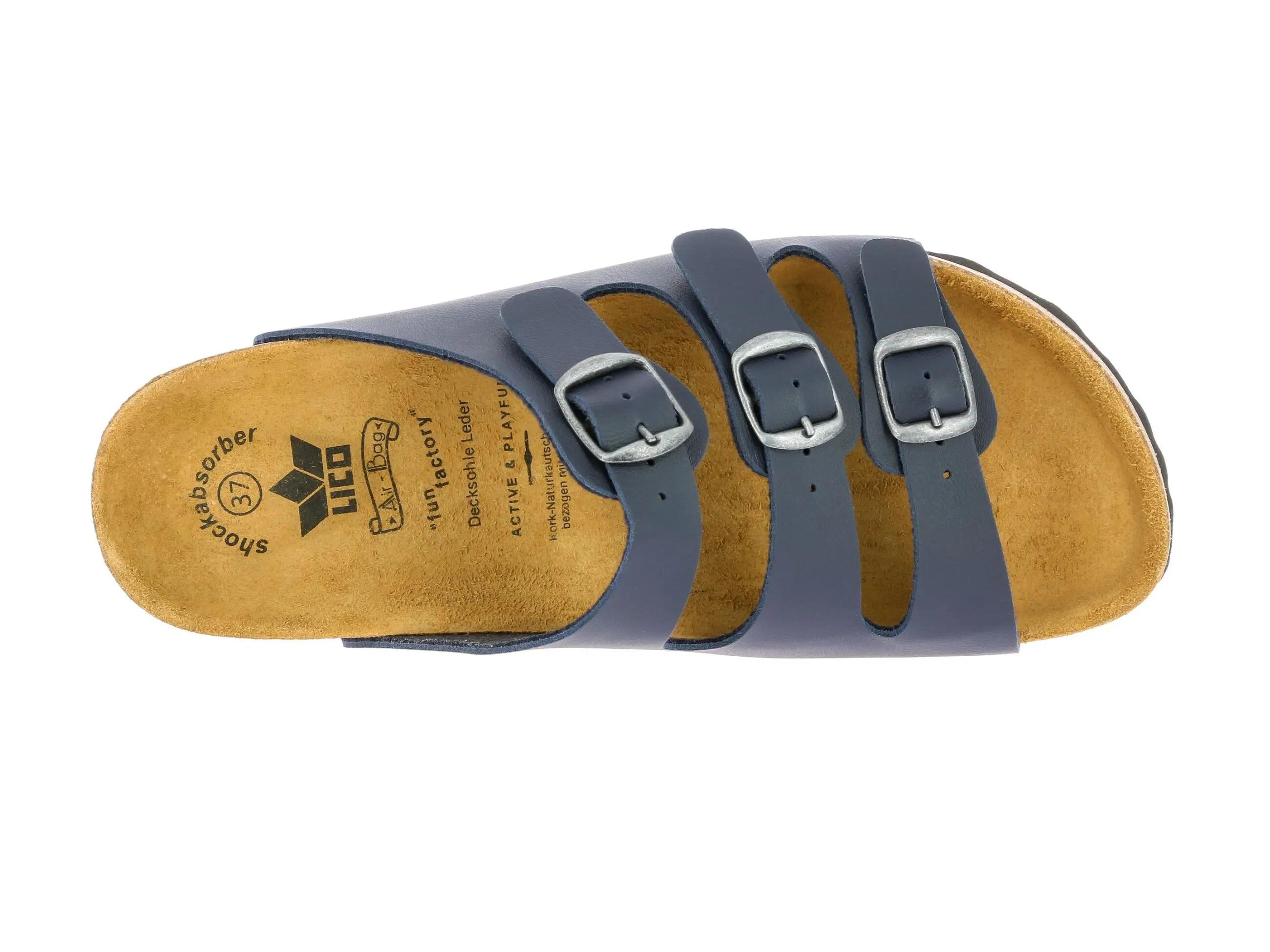 LICO Bioline Lady mule femme avec 3 boucles réglables 5/6