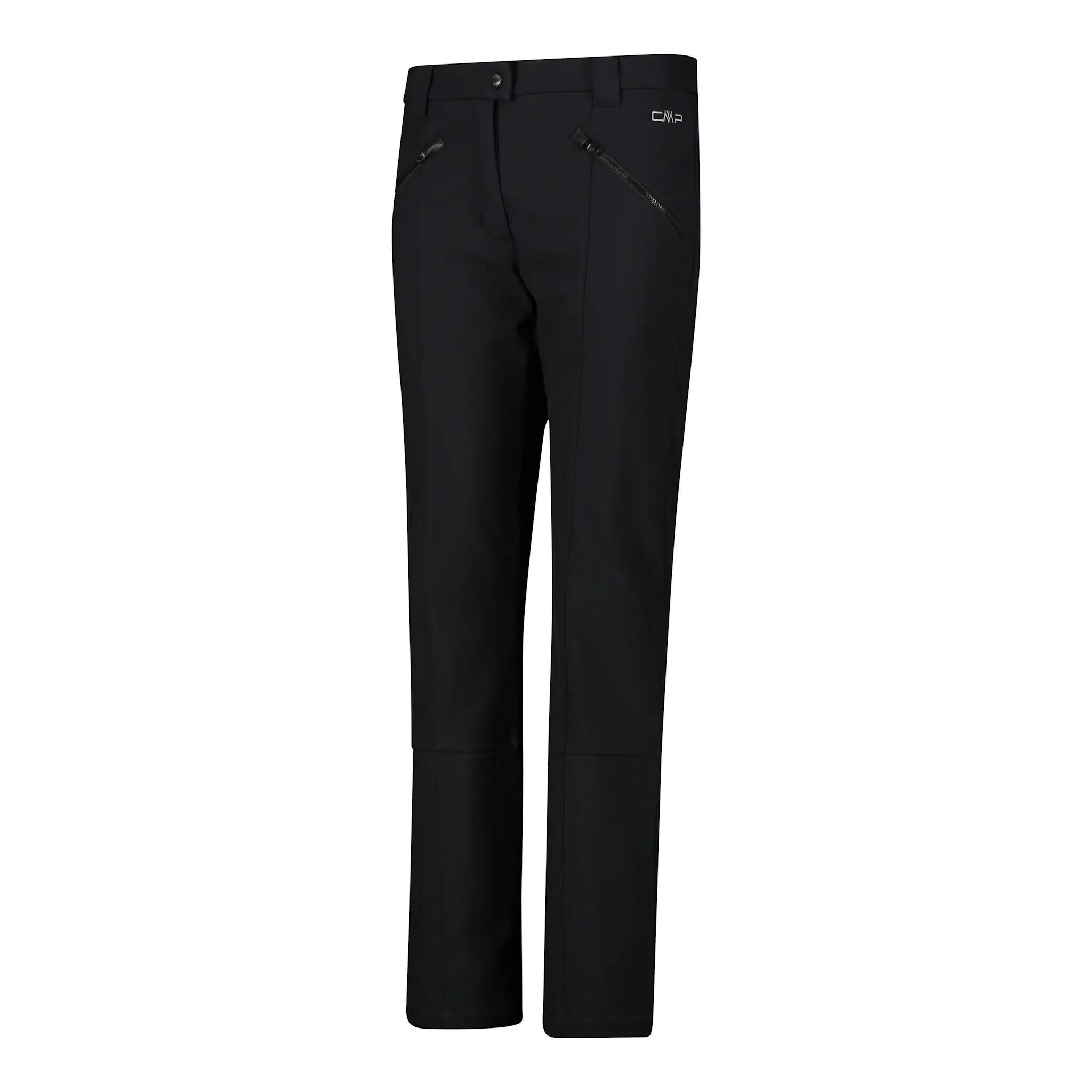 Pantaloni montagna donna Pant with inner gaiter - nero 3/7