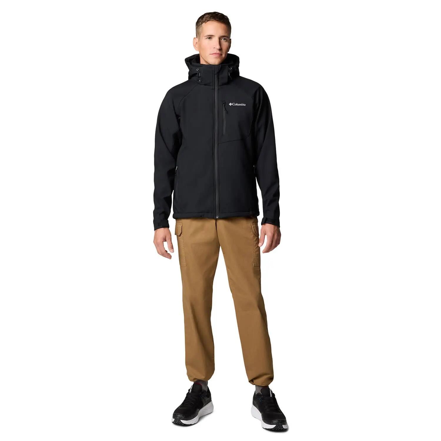 Casaco montanha homem Cascade Ridge II Soft Shell - preto 2/7