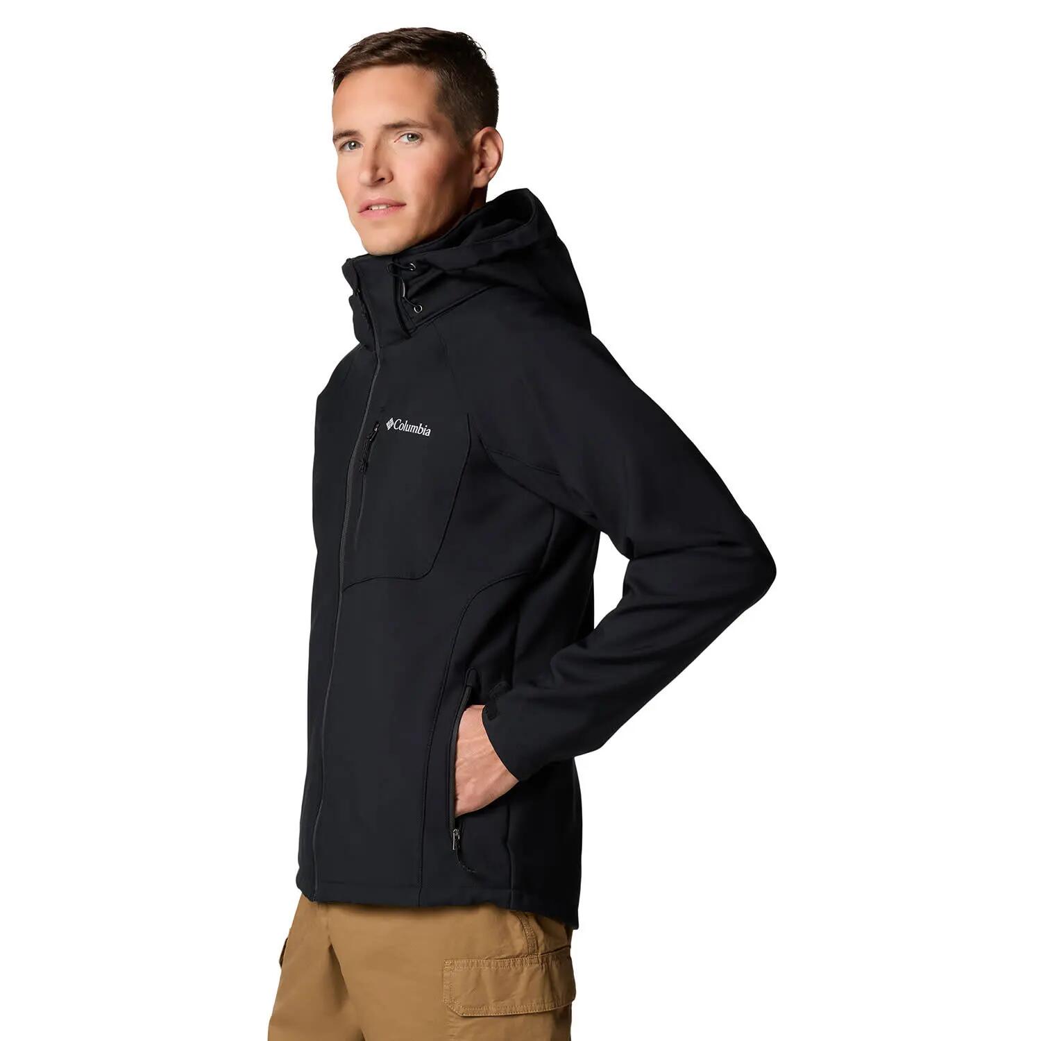 Casaco montanha homem Cascade Ridge II Soft Shell - preto 5/7