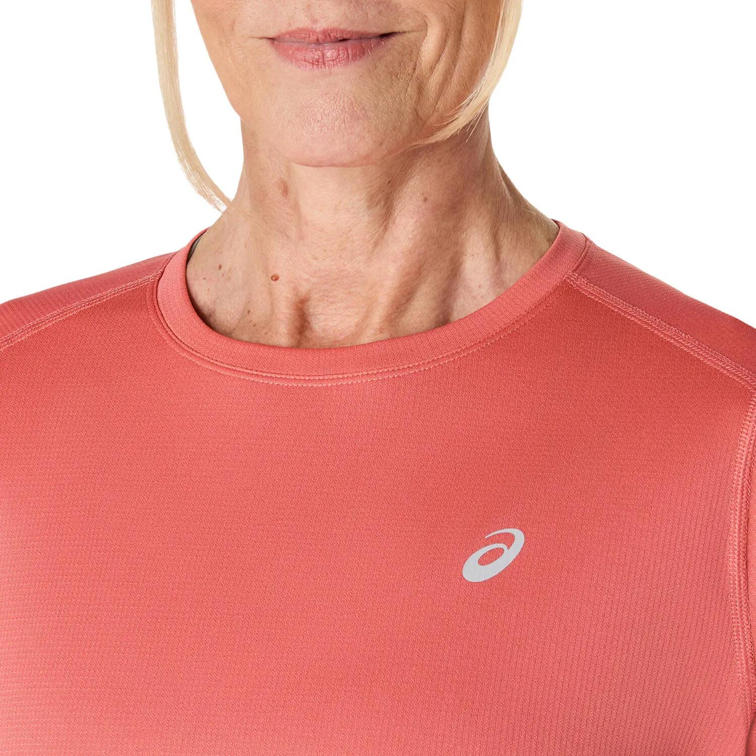 T-Shirt Sport Damen Core LS Top - rosa 4/5