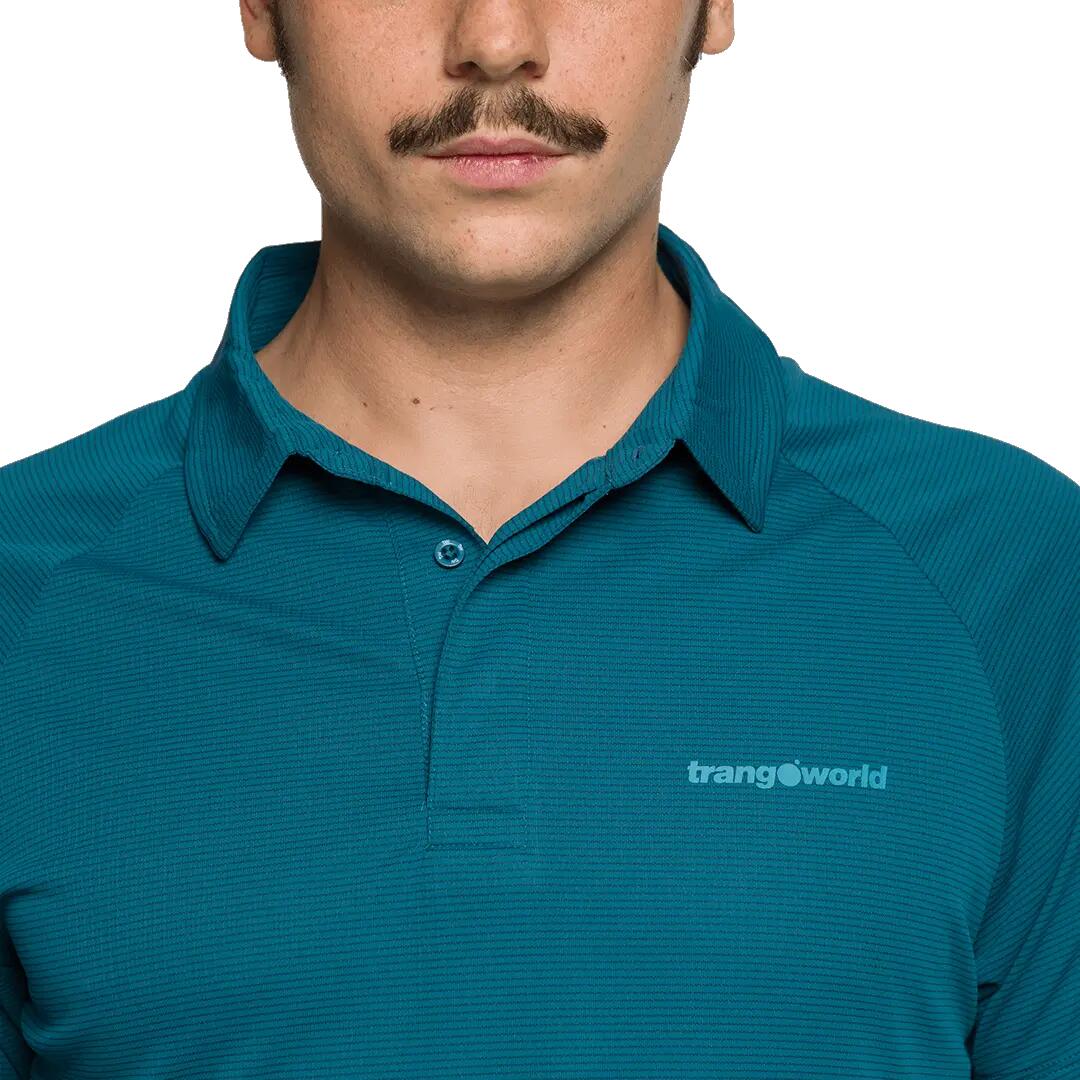 Camiseta deportivo hombre TRANGO Polo Gordon - azul 7/7