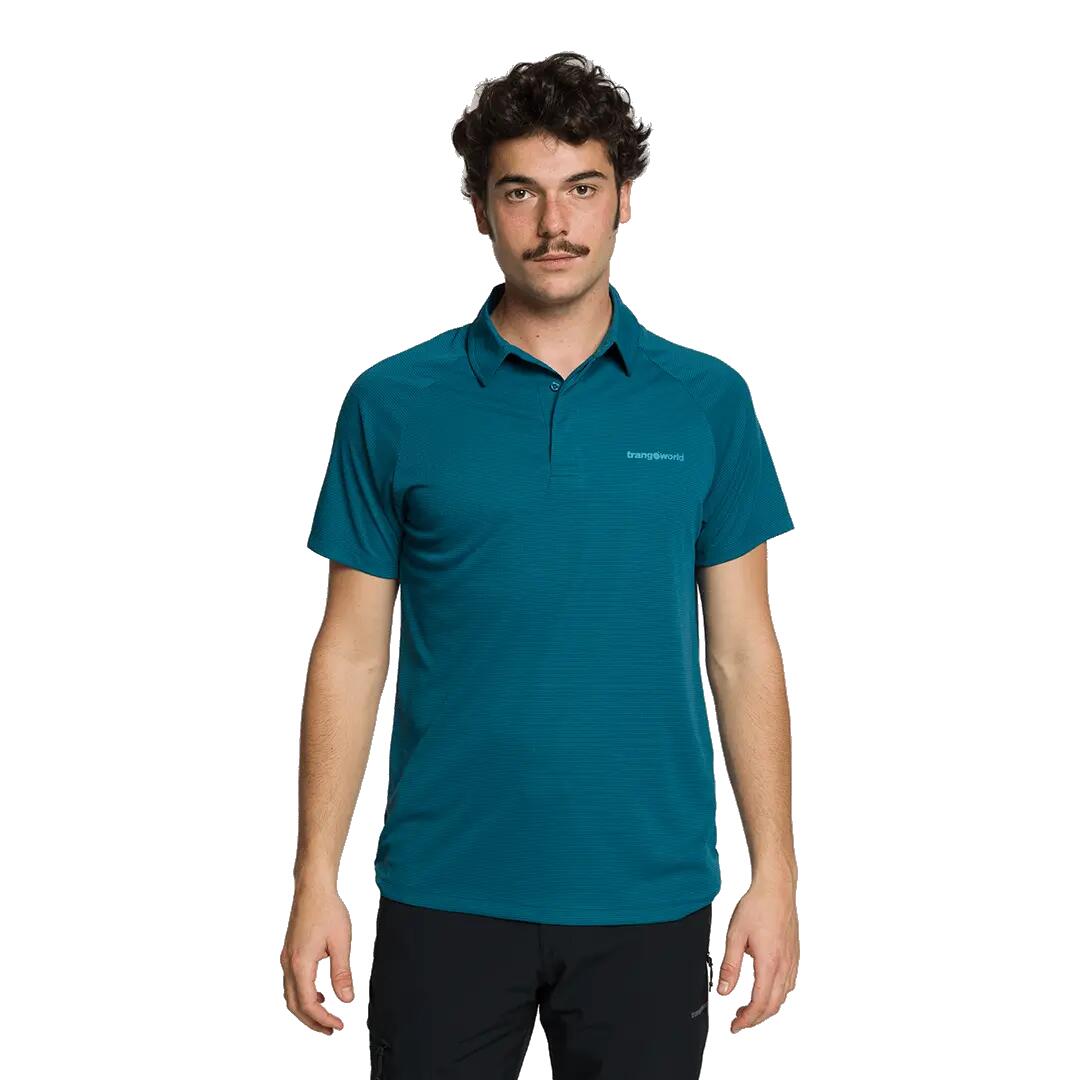 Camiseta deportivo hombre TRANGO Polo Gordon - azul 3/7