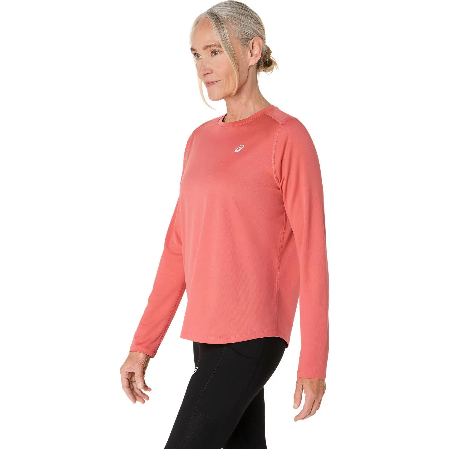 T-Shirt Sport Damen Core LS Top - rosa 2/5