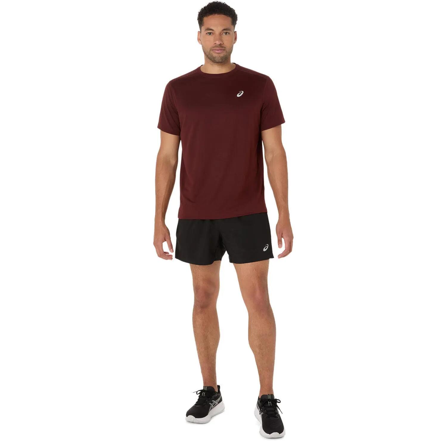 T-shirt sport Heren Core SS Top - rood 5/5