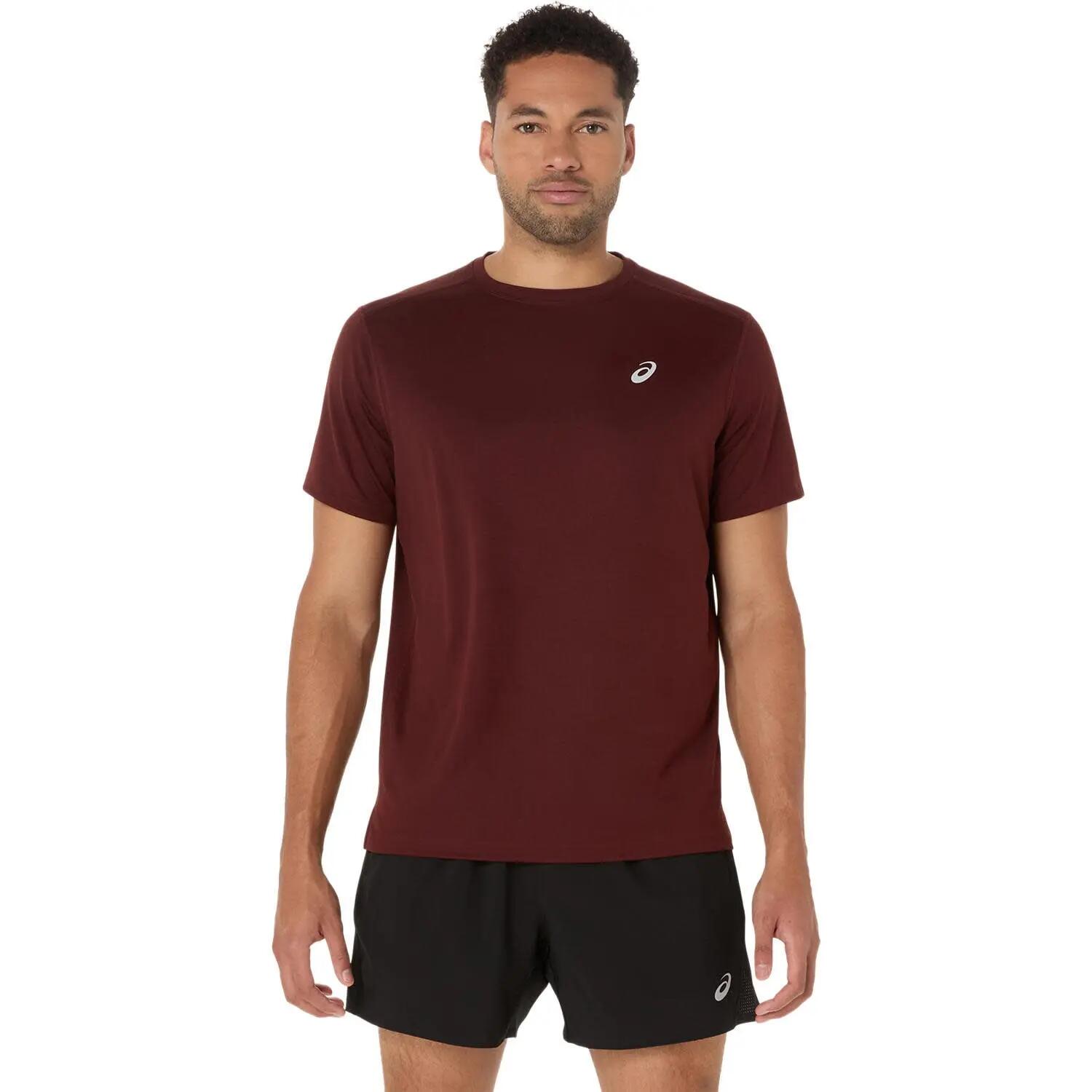 T-shirt sport Heren Core SS Top - rood 4/5