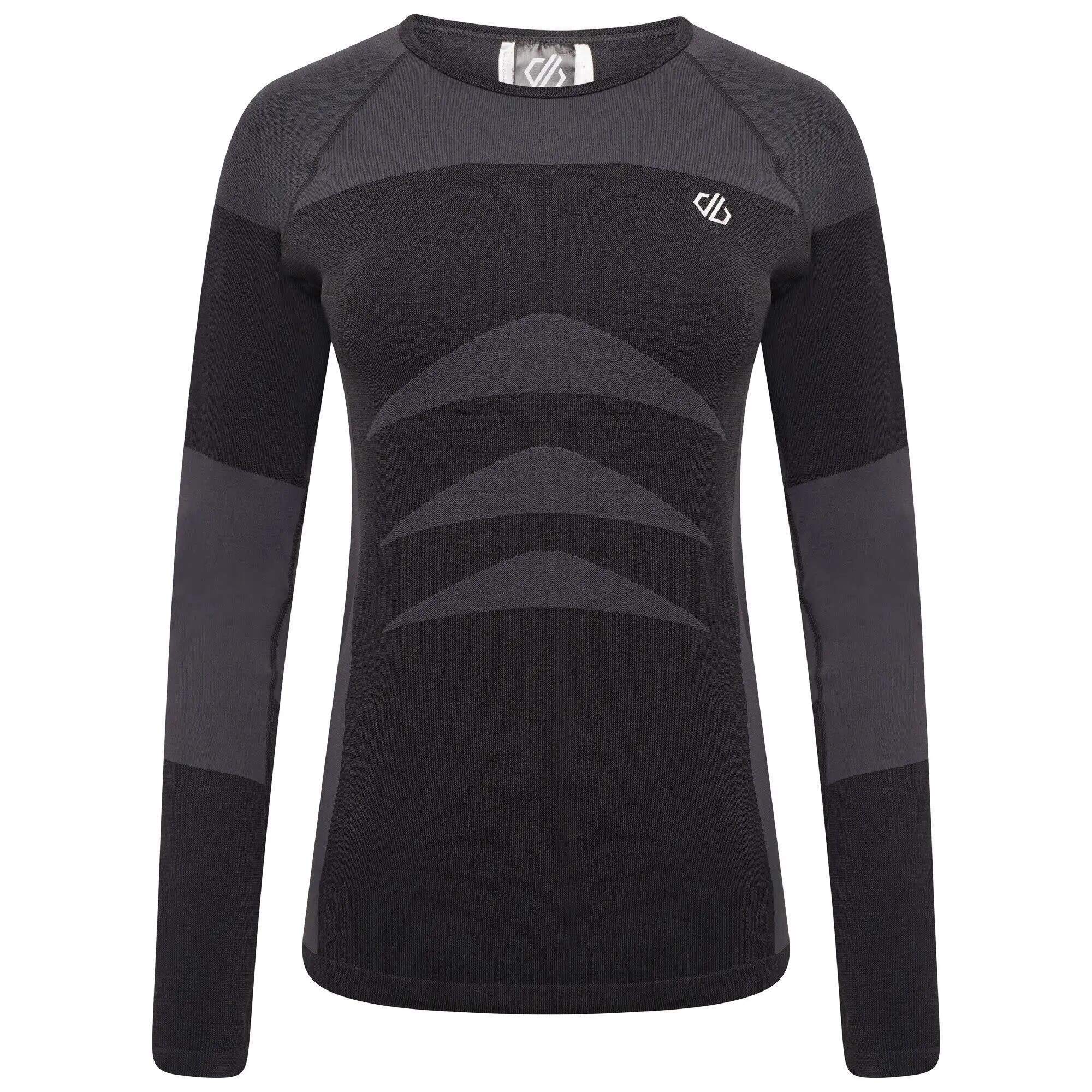 T-shirt desporto unissexo In The Zone II LS - preto 6/6