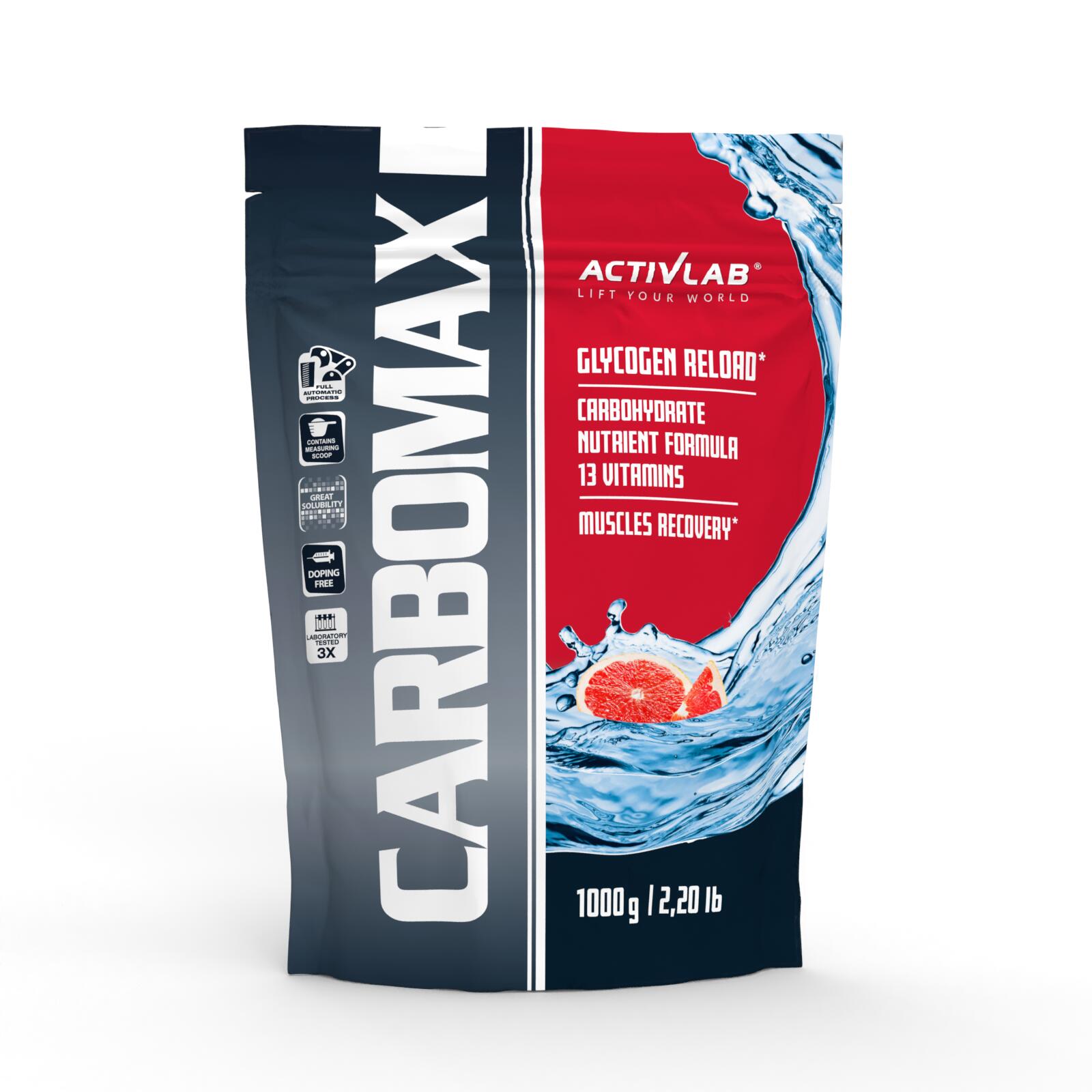 Activlab - Activlab Carbomax Energy Power Dynamic (1000g) Grapefruit - Boisson De Récupération - Decathlon