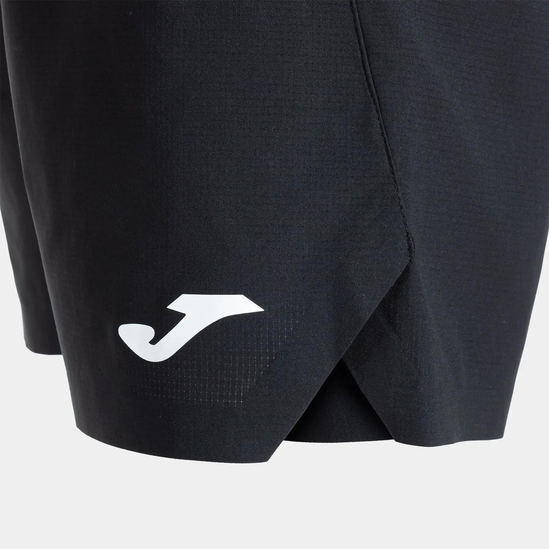 Joma Challenge zwarte tennisshort met 2 zakken 6/7