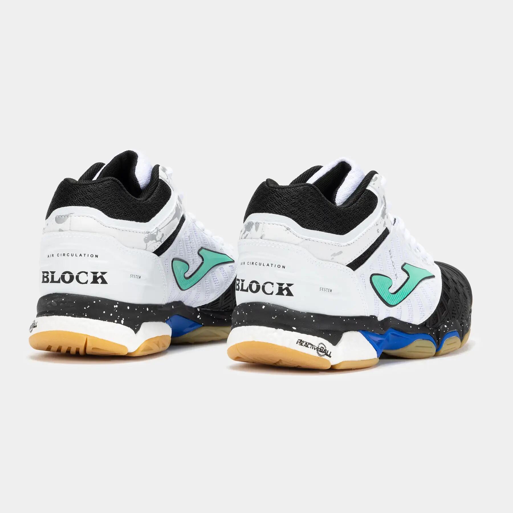 Chaussures Volley-Ball Homme Joma V.Blok Men 25 Blanc 3/5
