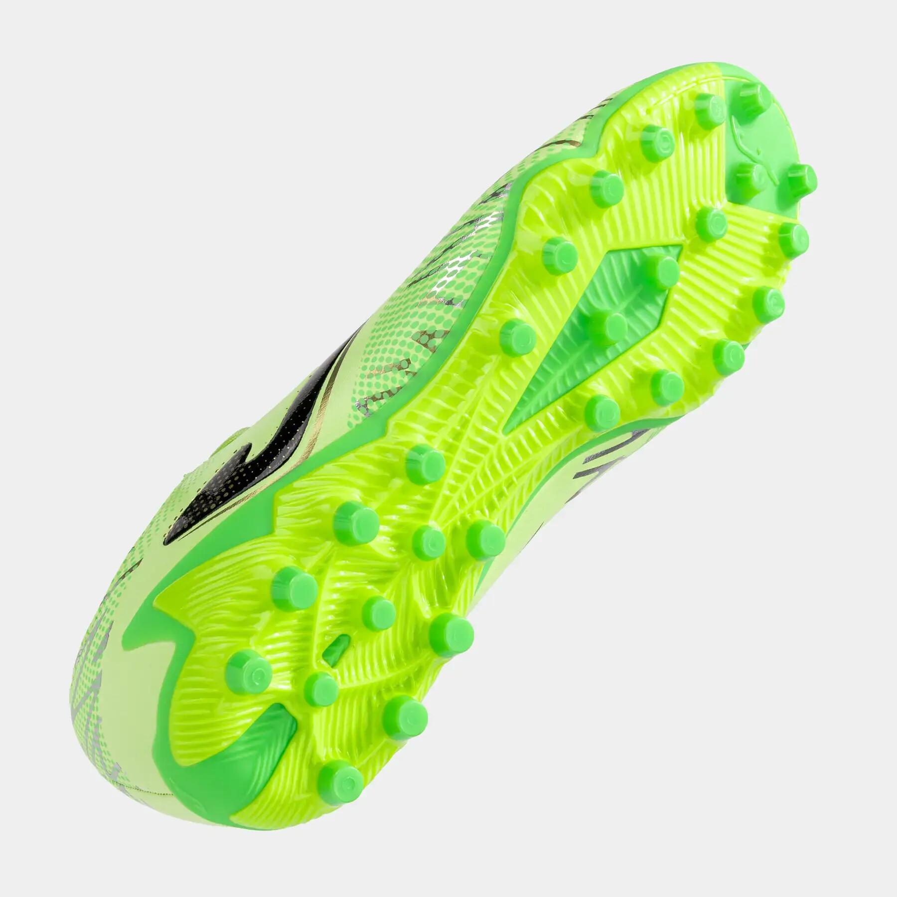 Chaussures Football Football Adulte Joma Striker 26 AG Vert Fluo 5/5