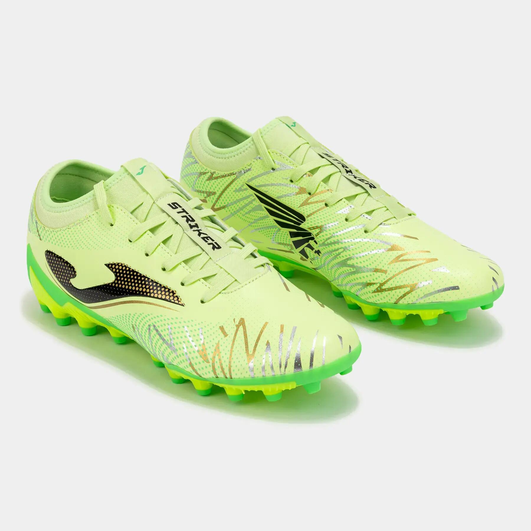 Chaussures Football Football Adulte Joma Striker 26 AG Vert Fluo 2/5