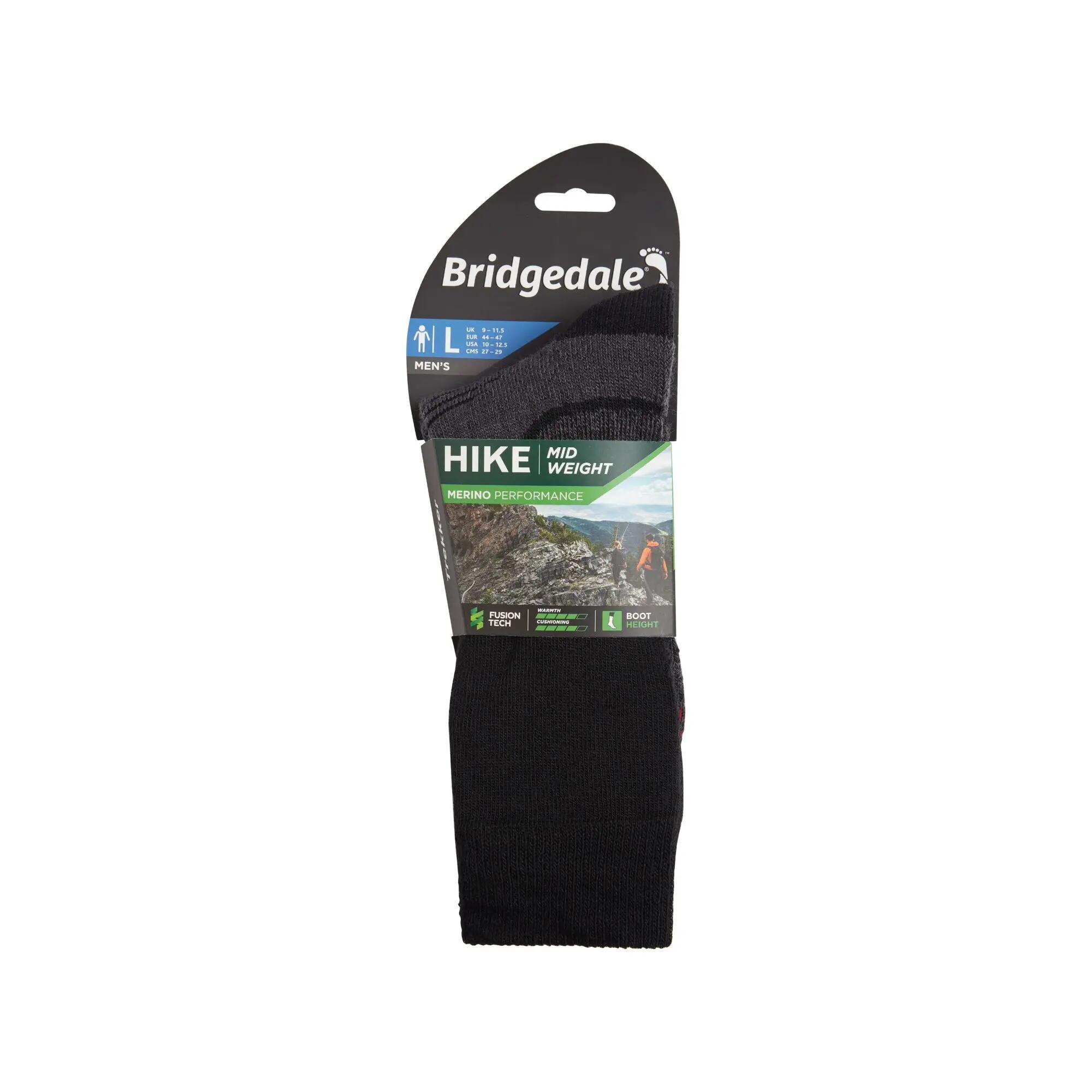 Bridgedale Men's Hike Midweight Merino Performance Socks -  4