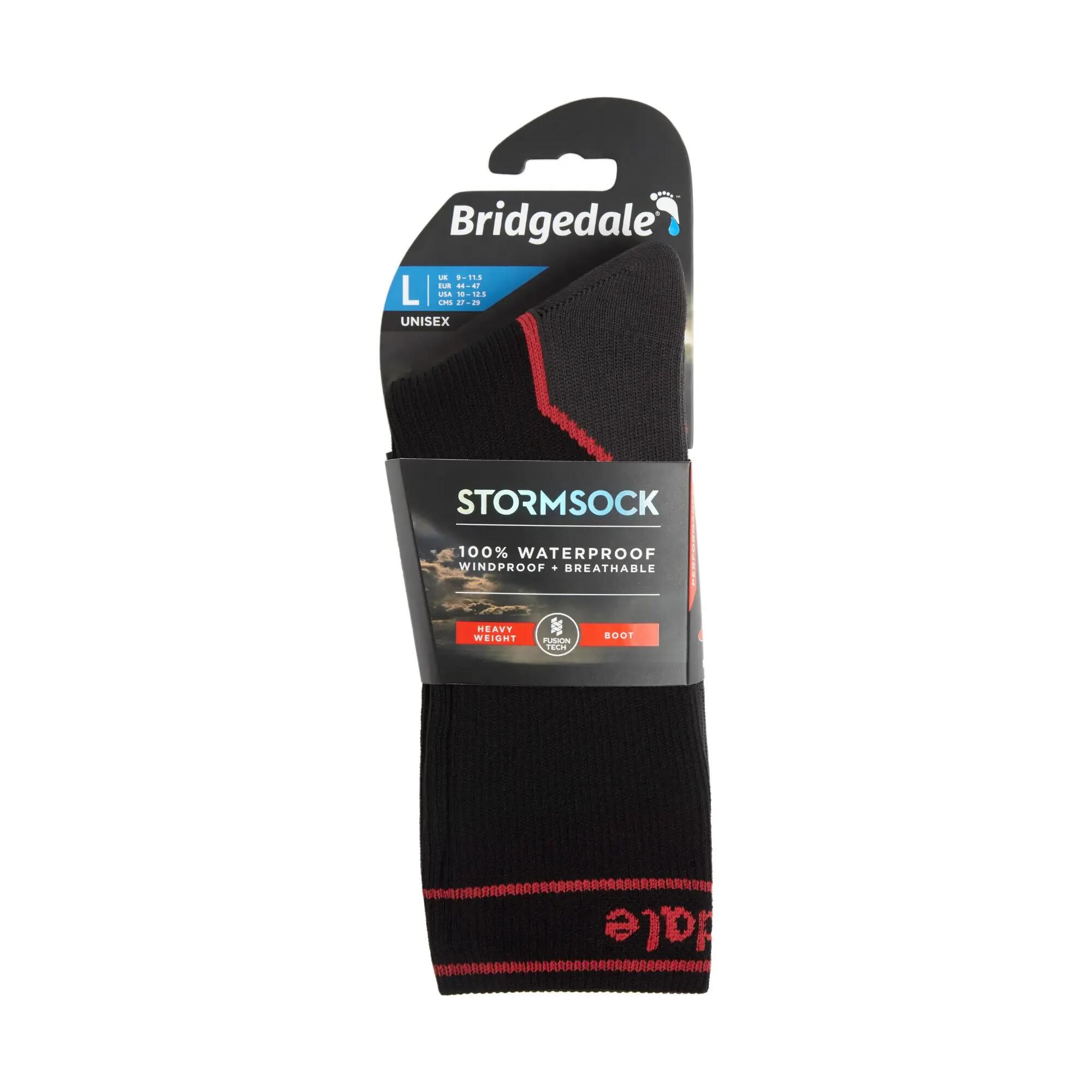 Bridgedale StormSock Heavyweight Waterproof Socks -  4