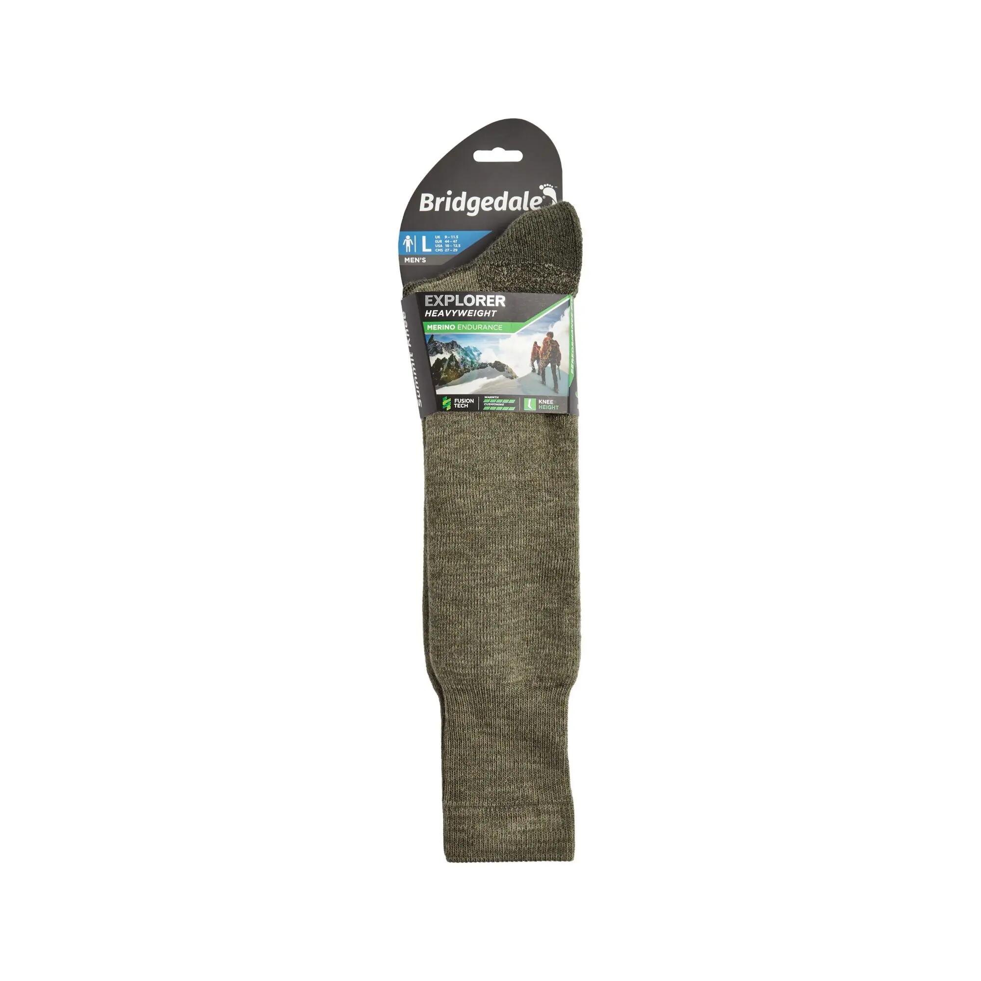 Bridgedale Explorer Heavyweight Merino Performance Knee Socks -  4