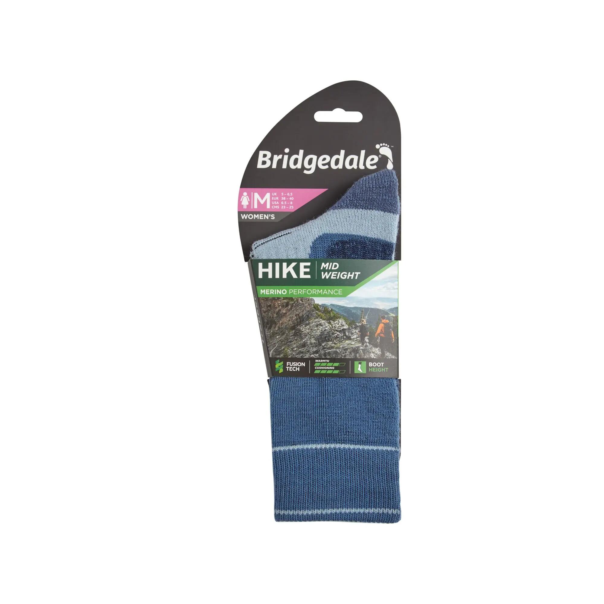 Bridgedale Women's Hike Midweight Merino Performance Socks -  4