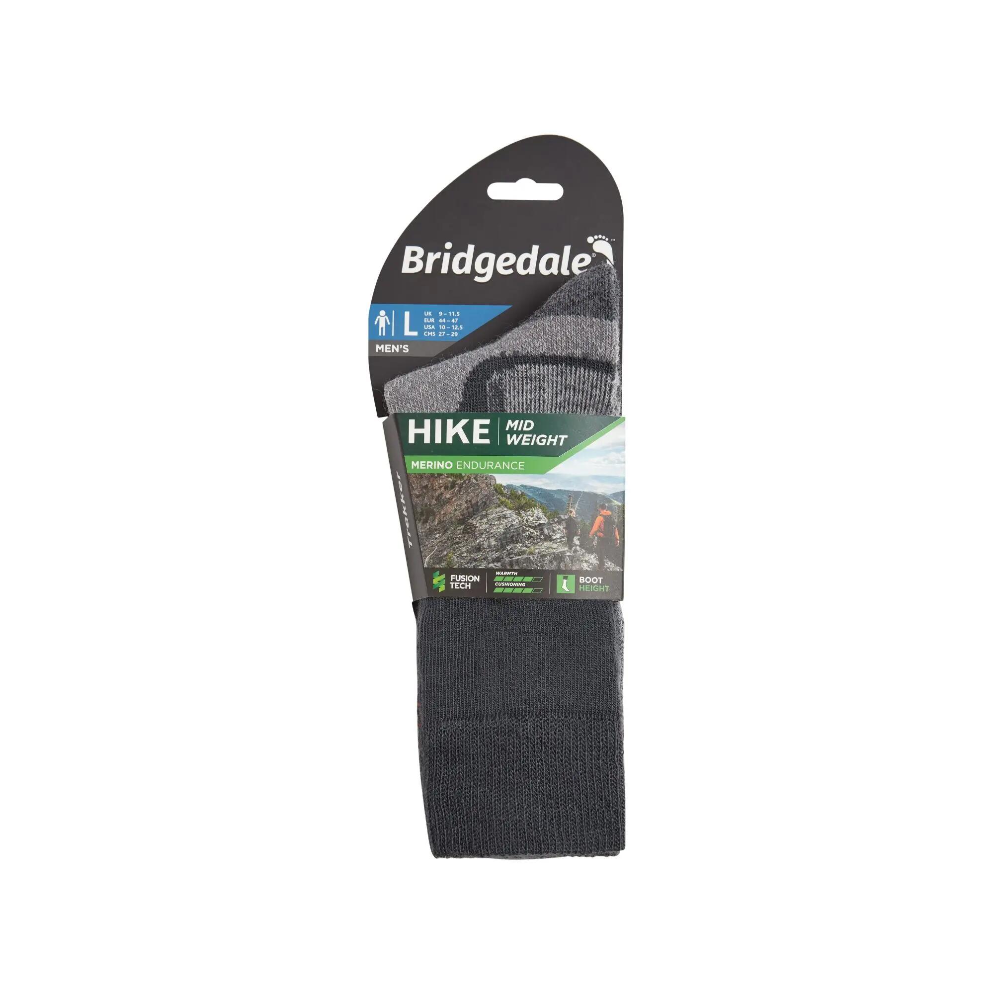 Bridgedale Men's Hike Midweight Merino Performance Socks -  4