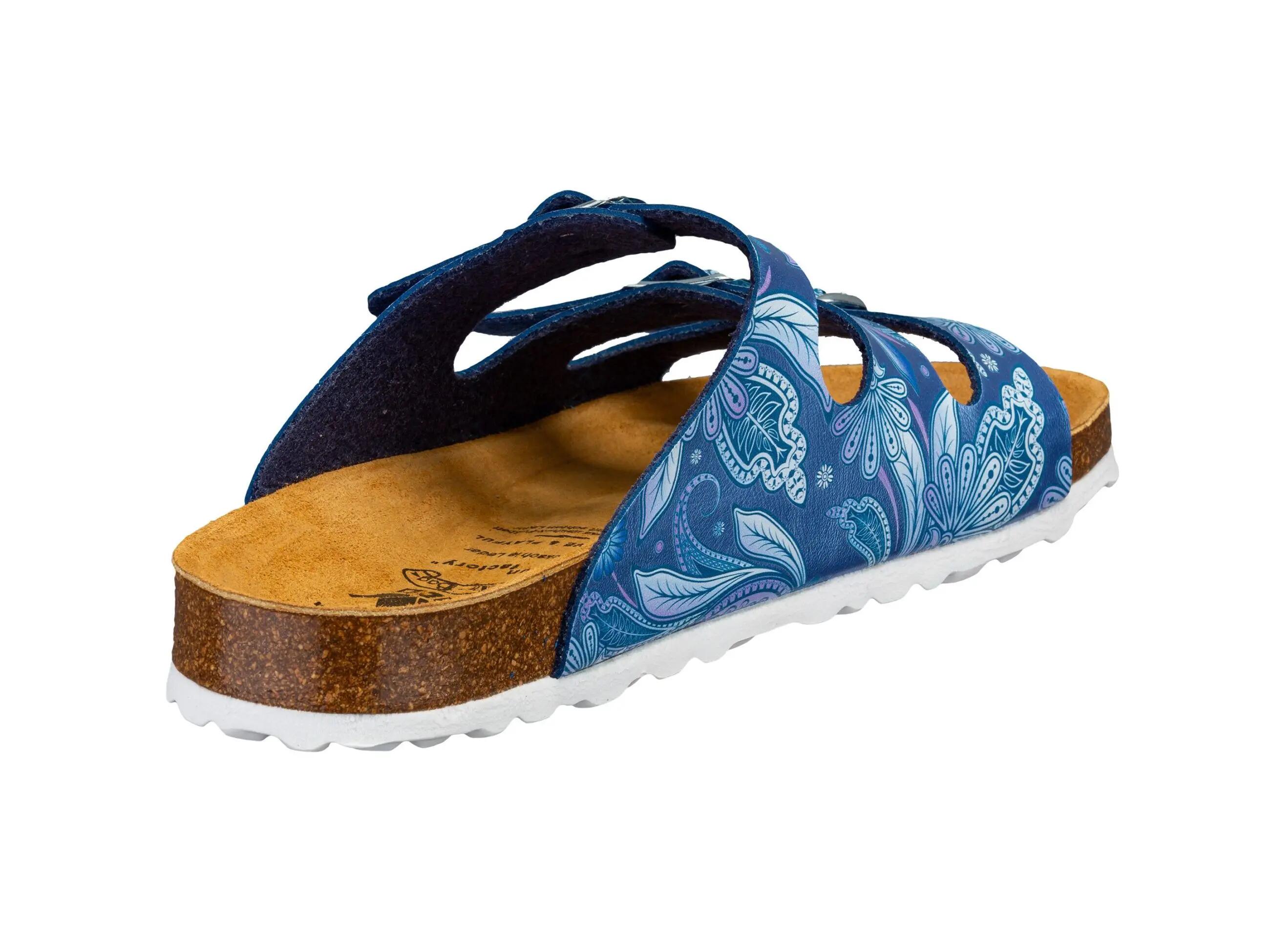 LICO Bioline Lady Power pantofola donna con fibbie regolabili 4/6