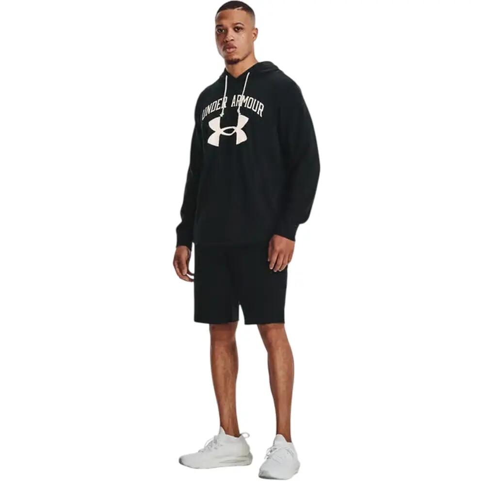 Pantaloncini Terry Francese Uomo Under Armour Rival Nero 4/6