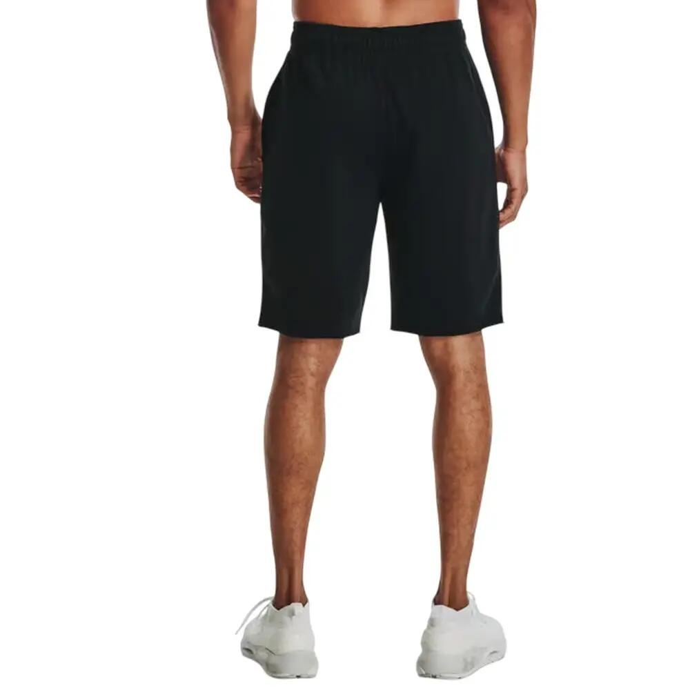 Pantaloncini Terry Francese Uomo Under Armour Rival Nero 3/6