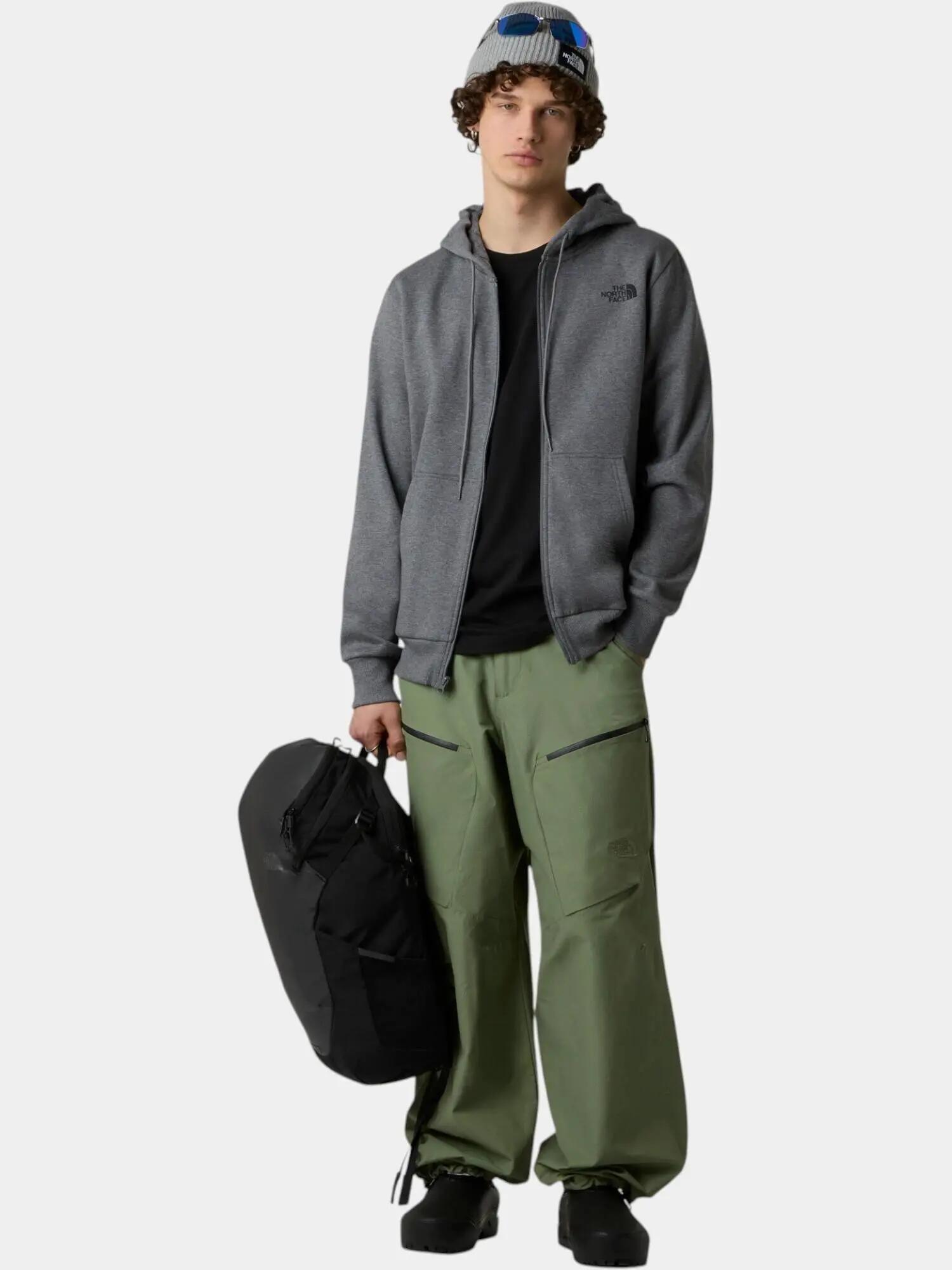 Sweat À Capuche Motif/style Dôme Homme (Gris) 4/7