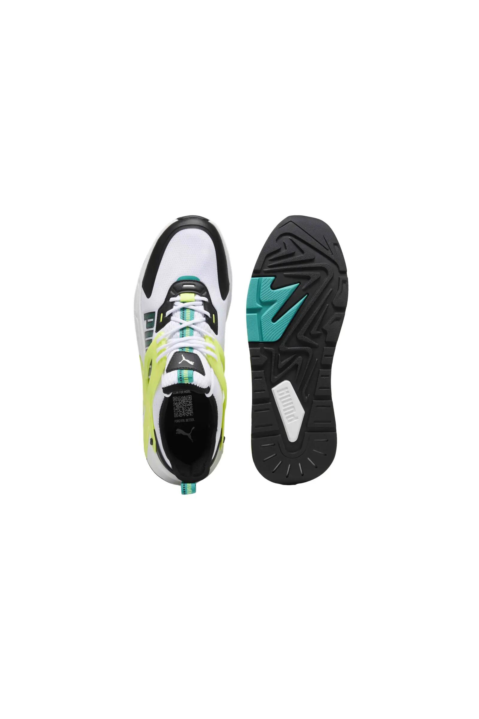 Puma Pacer + Blanco/verde 4/4