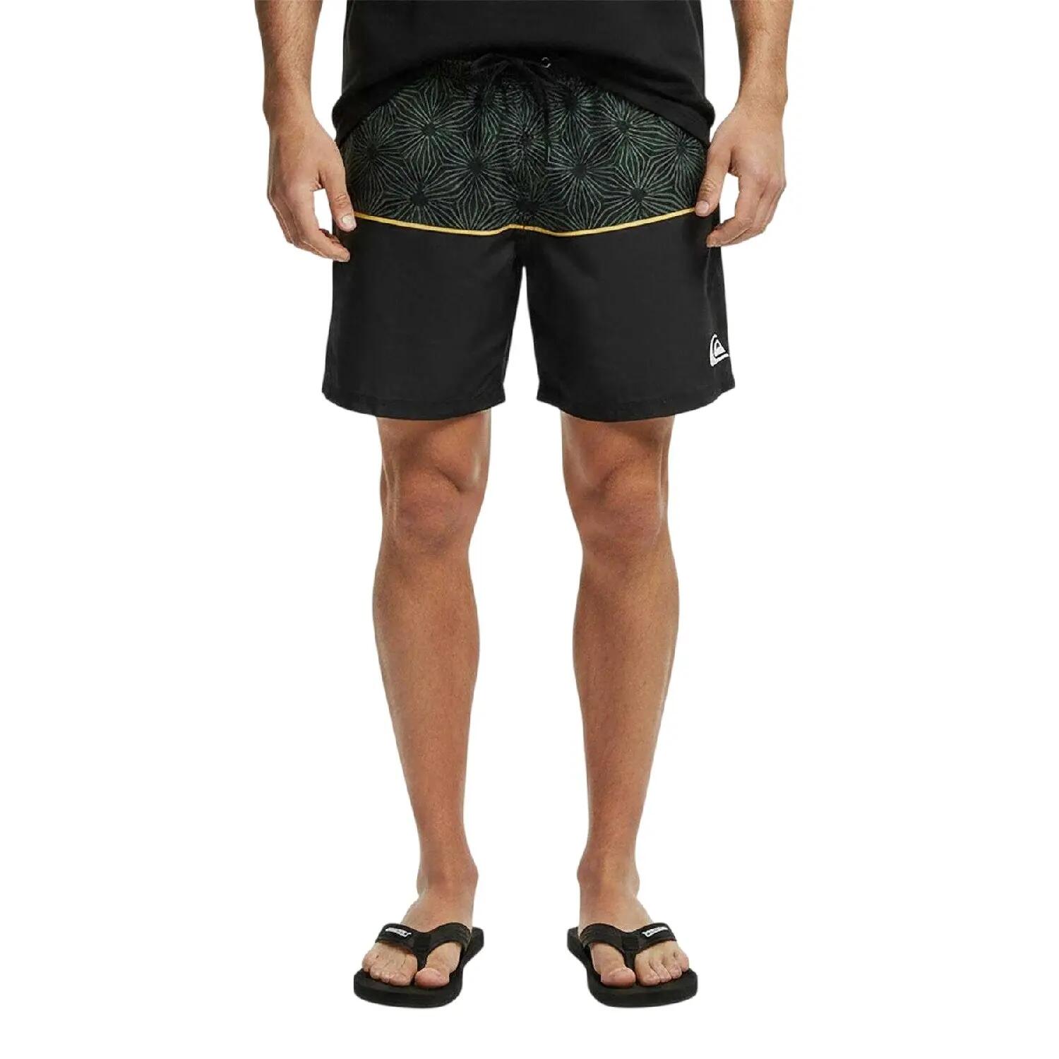Badeshorts für Herren Schwarz 4/4
