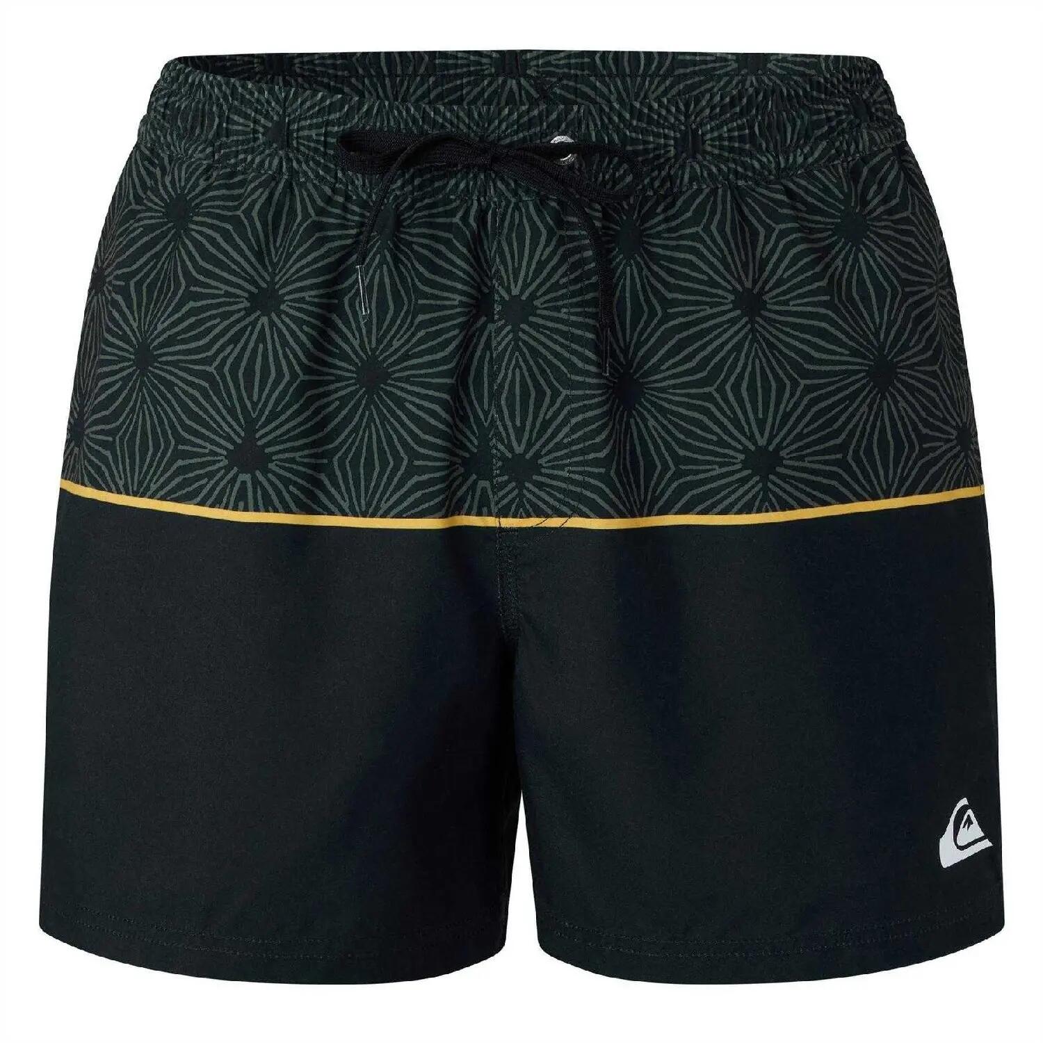 Badeshorts für Herren Schwarz 2/4