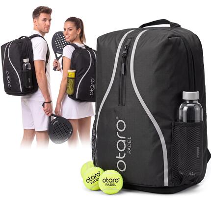 Sac de padel avec compartiment à chaussures comme sac à dos de padel 35L - Beige