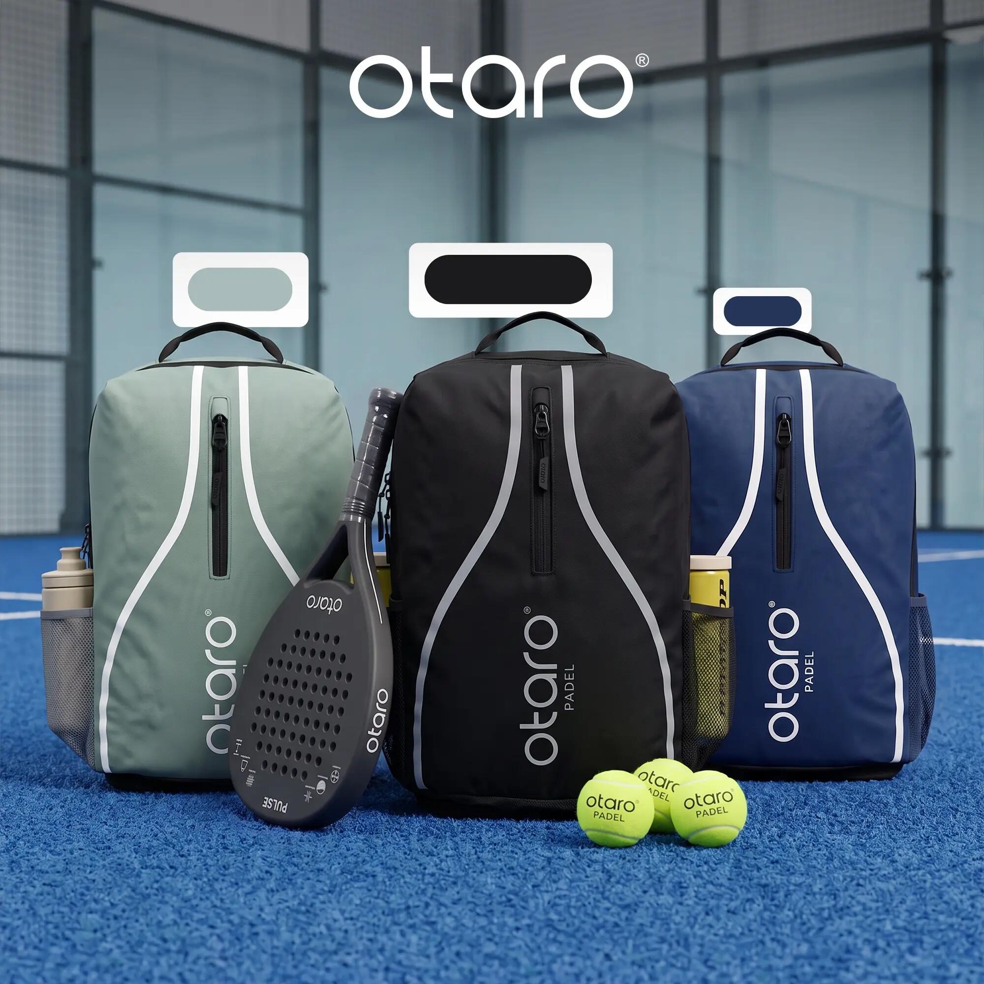 Padeltas met schoenenvak als padelrugzak 35L - Lichtgroen 7/8