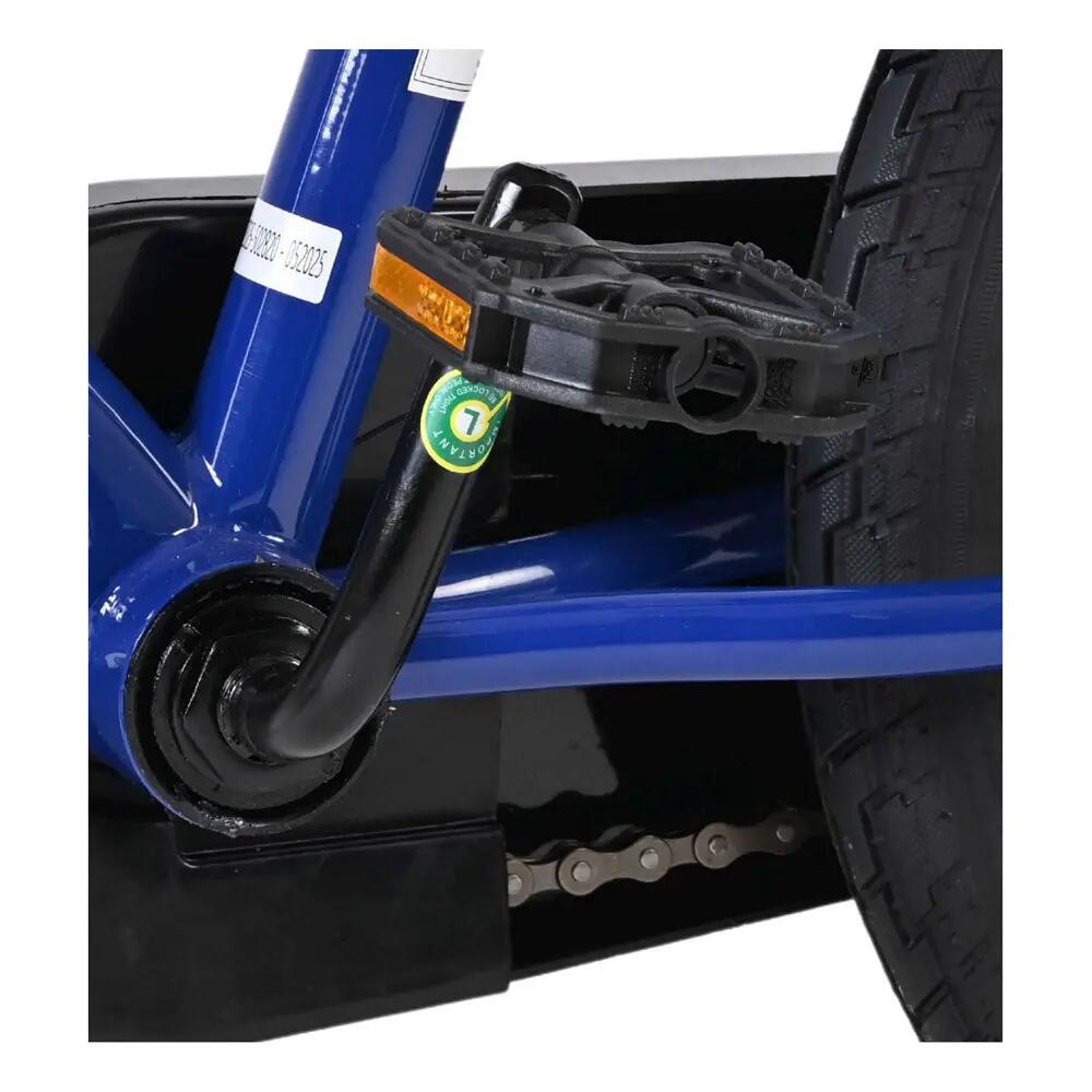 Bicicletta bambini Superman 16 pollici blu con due freni a mano 9/9