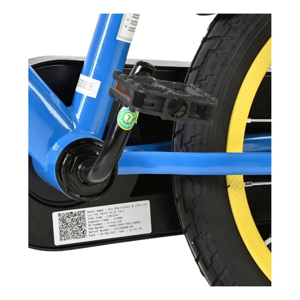 Vélo tout chemin enfant Paw Patrol Rubble & Crew FW design 2025 9/9