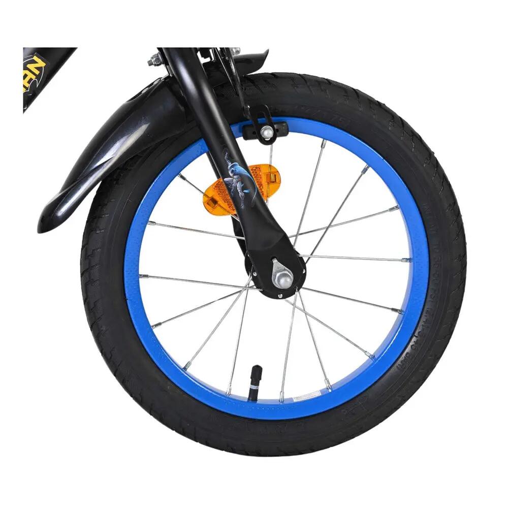 Batman Kinderfahrrad 14 Zoll Jungen, schwarz, zwei Handbremsen 8/9