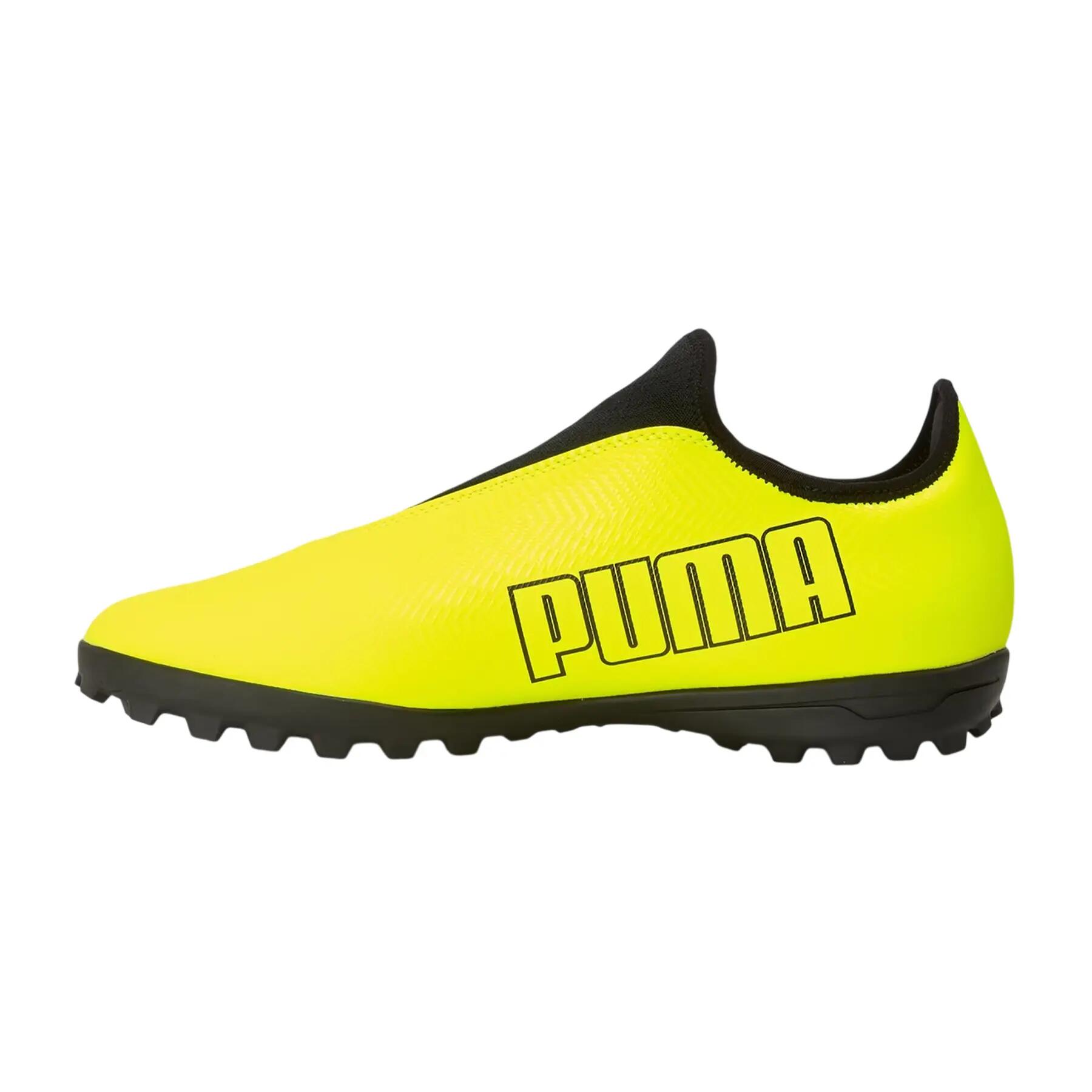 Chaussures Pour Astro Turf FINESSE Enfant (Jaune / Noir) 2/4