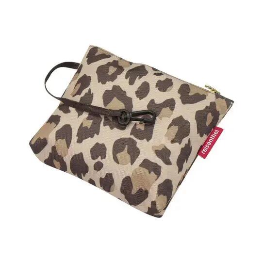 Portapacchi anteriore “Bike Basket”, marrone leopardo 3/3