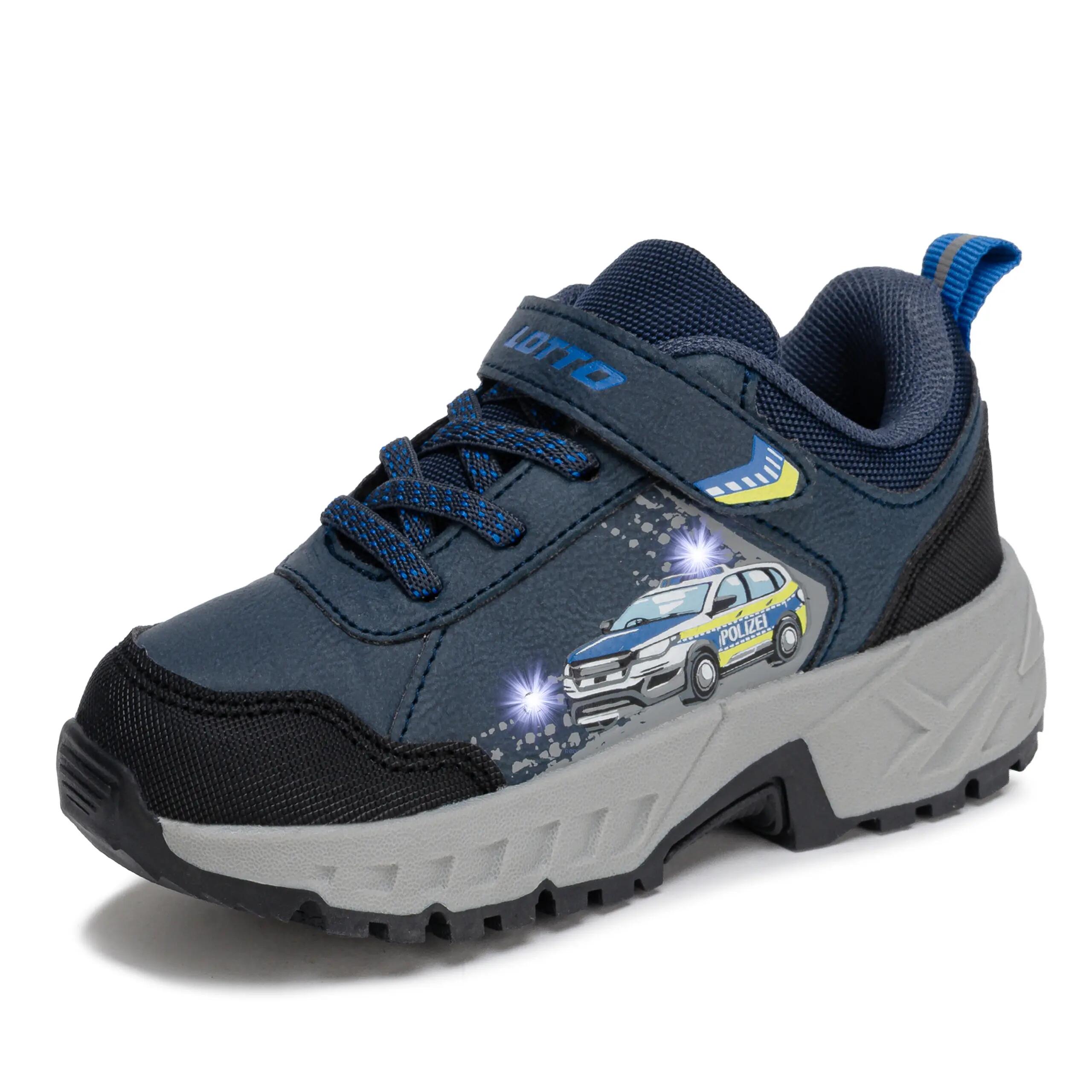 Buty dziecięce sportowe na rzep świecące led Lotto FULGER 7/7